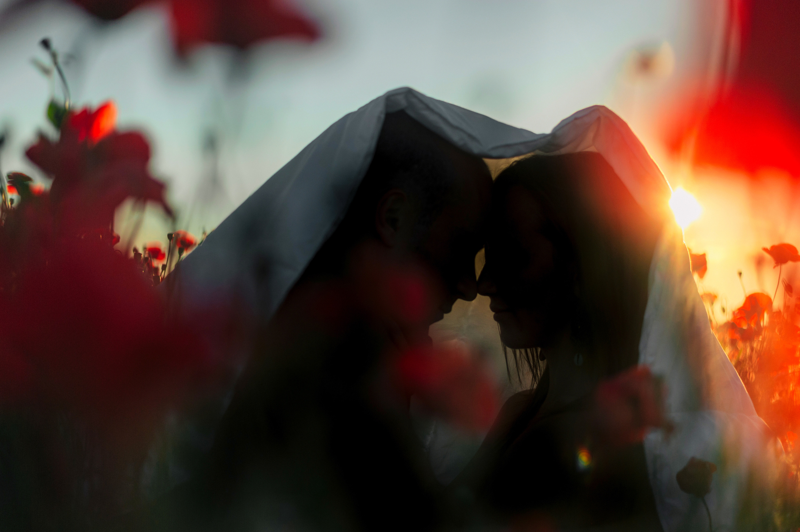 Love story в маках. Фотограф Нижневартовск. Фотограф в Нижневартовске Анна Стрельцова