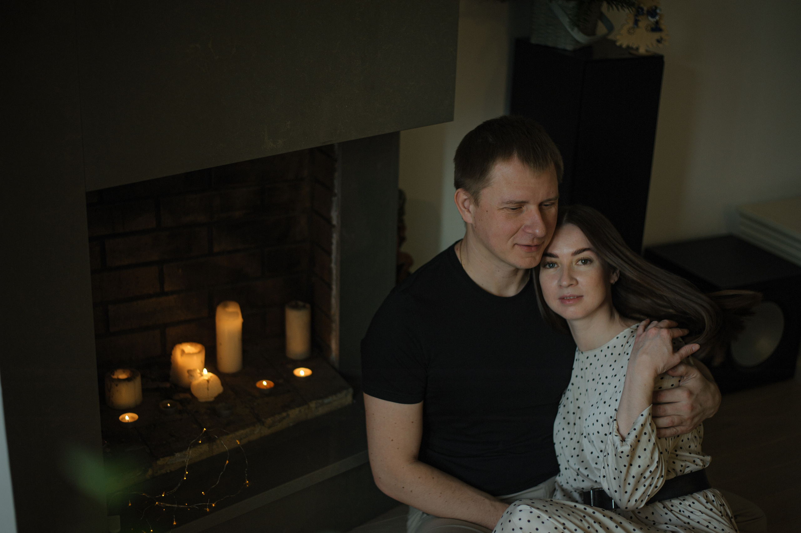 Домашняя новогодняя фотосессия семьи. Фотограф Нижневартовск. Фотограф в Нижневартовске Анна Стрельцова