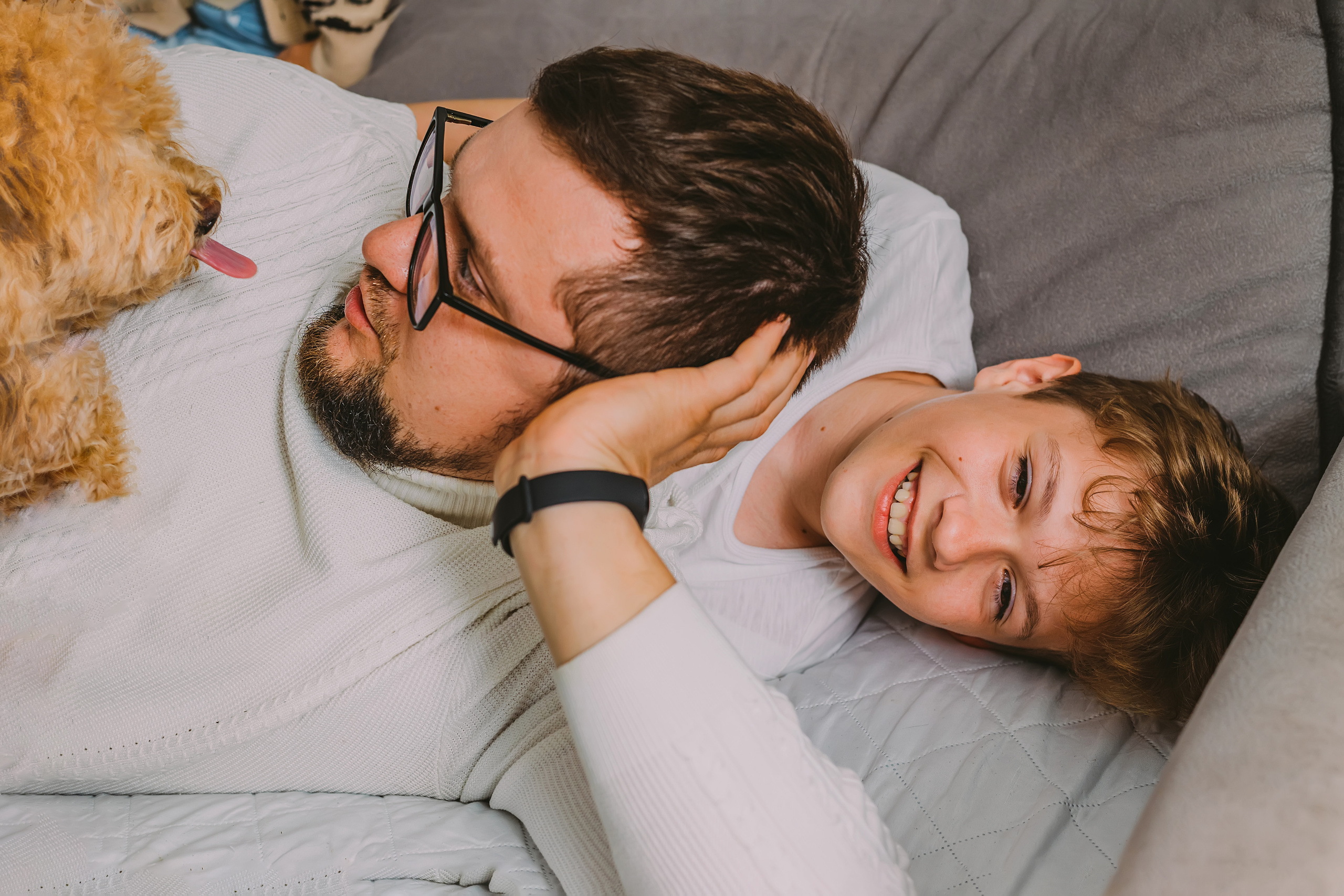 Семейная съемка дома с животными. Фотограф Нижневартовск. Фотограф в Нижневартовске Анна Стрельцова