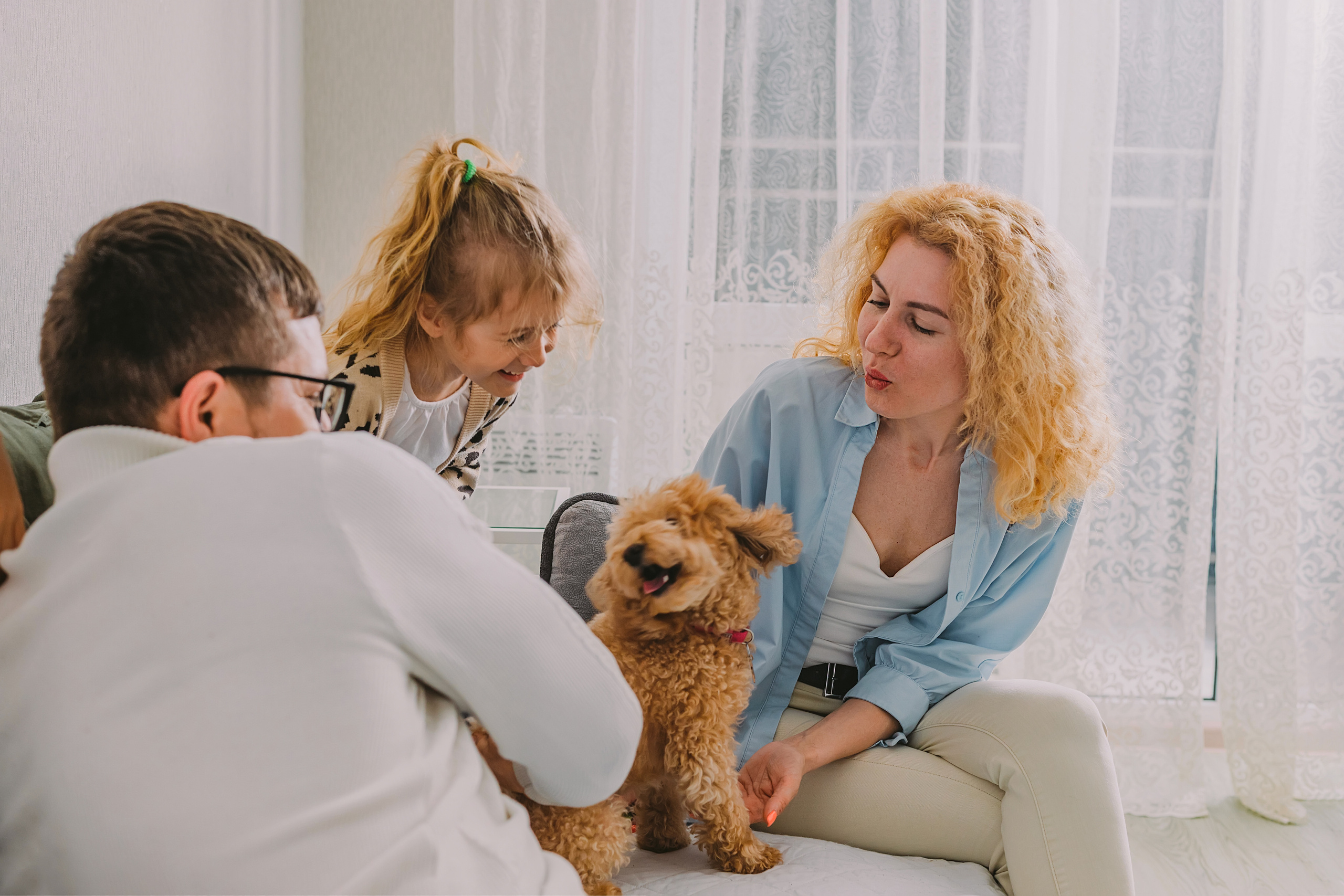 Семейная съемка дома с животными. Фотограф Нижневартовск. Фотограф в Нижневартовске Анна Стрельцова