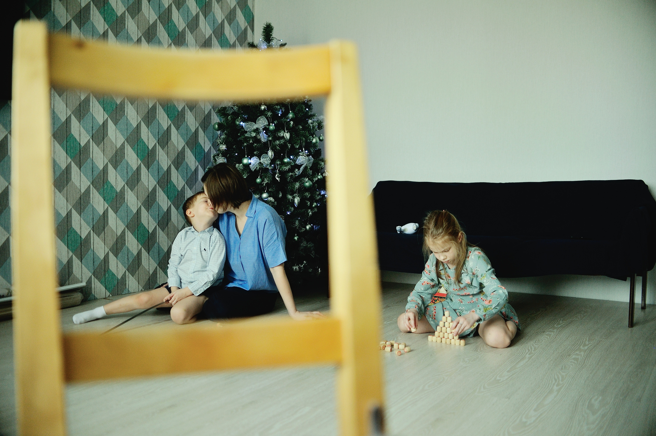 Семейная новогодняя фотосессия. Фотограф Нижневартовск. Фотограф в Нижневартовске Анна Стрельцова