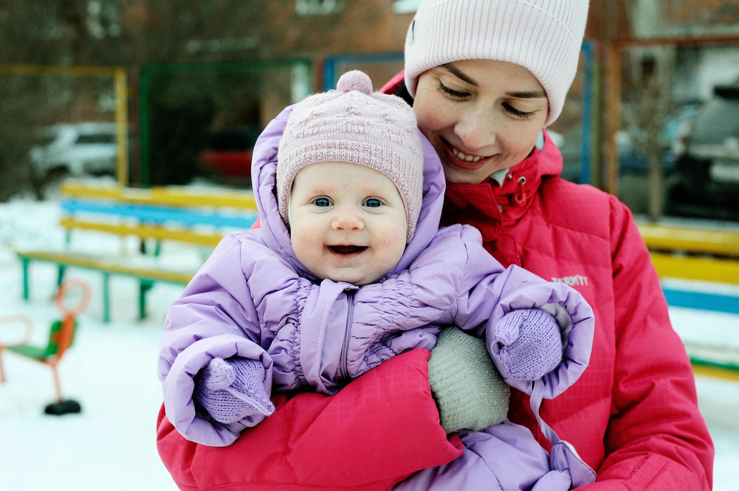 Фотосессия первой прогулки малыша. Фотограф Нижневартовск. Фотограф в Нижневартовске Анна Стрельцова