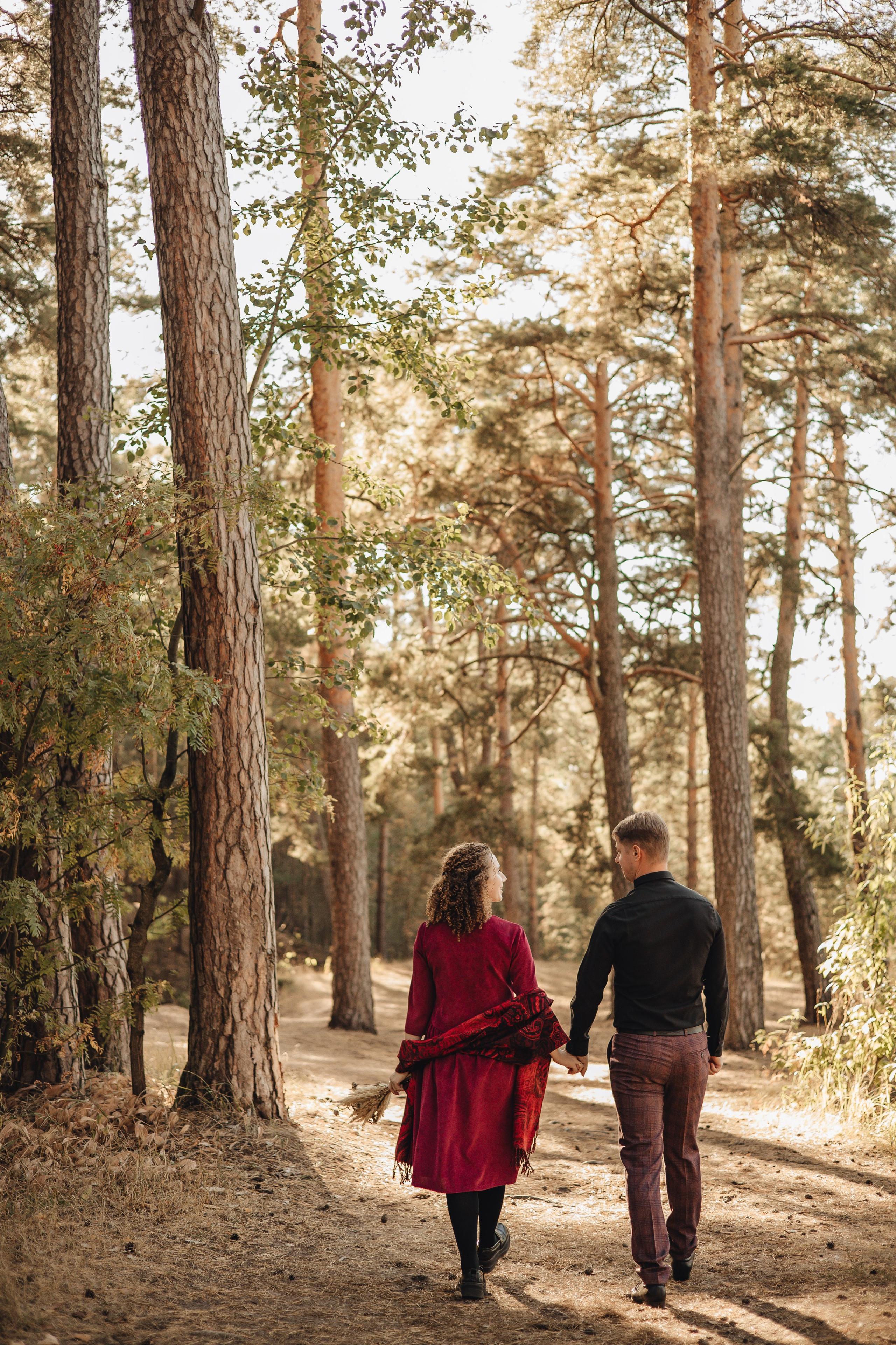 Саша и Вика. Лес. Свадебный и семейный фотограф Пушкин Царское Село СПБ Питер Санкт-Петербург и Рязань Ольга Козлова
