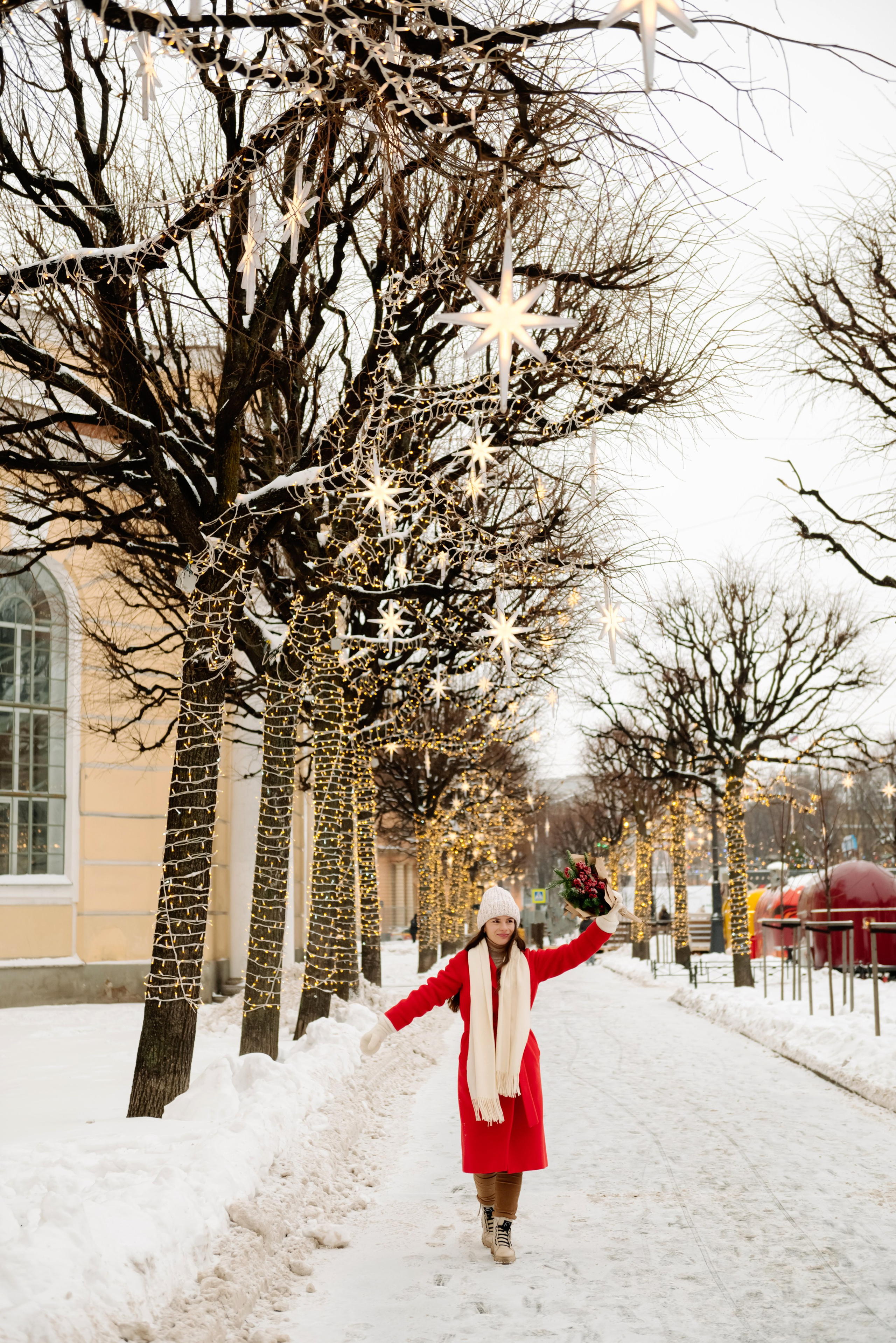 Манежная площадь зимой. Свадебный и сеейный фотограф в Санкт-Петербурге Елена Худякова
