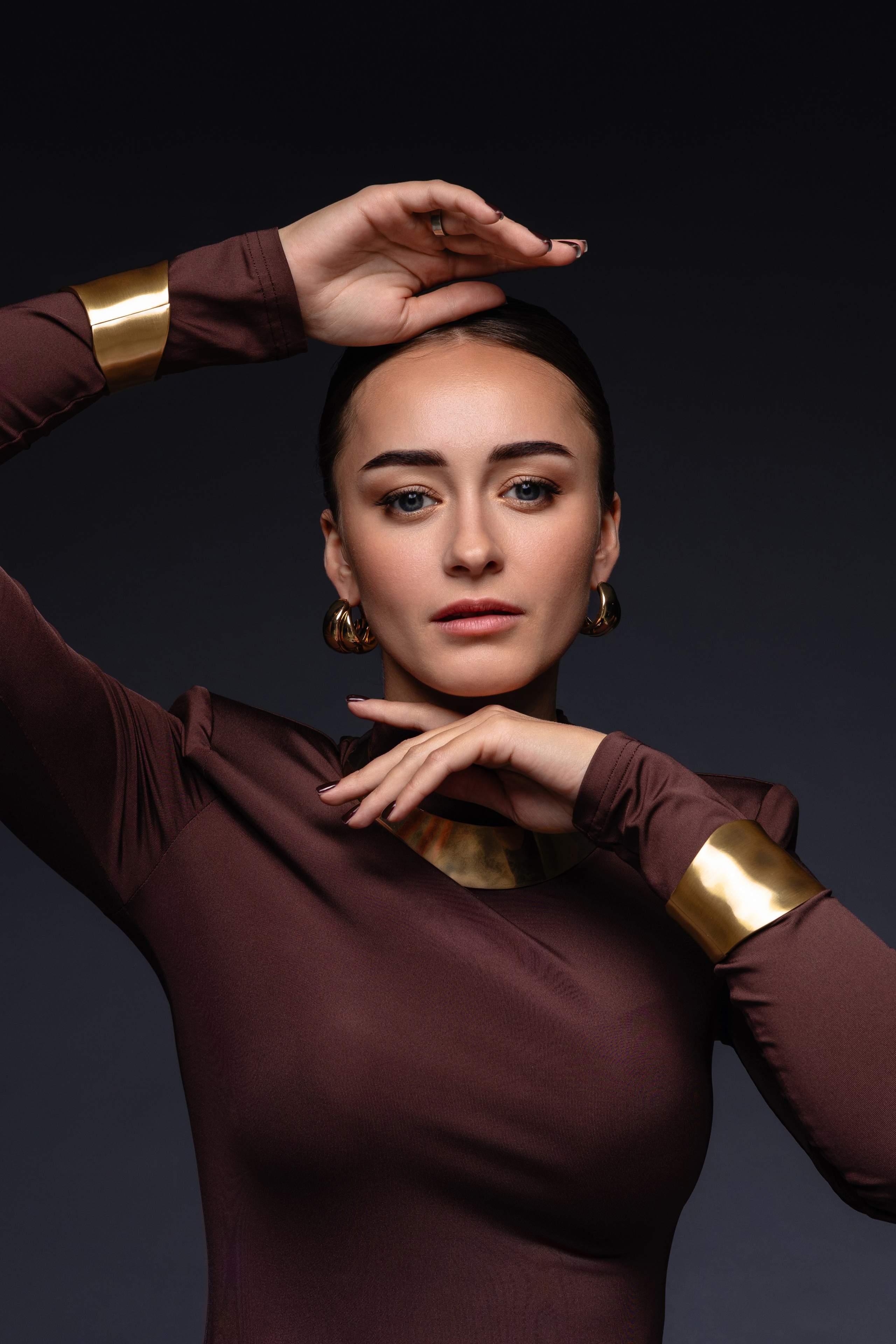 Девушки в студии. Анжелика Пилипас