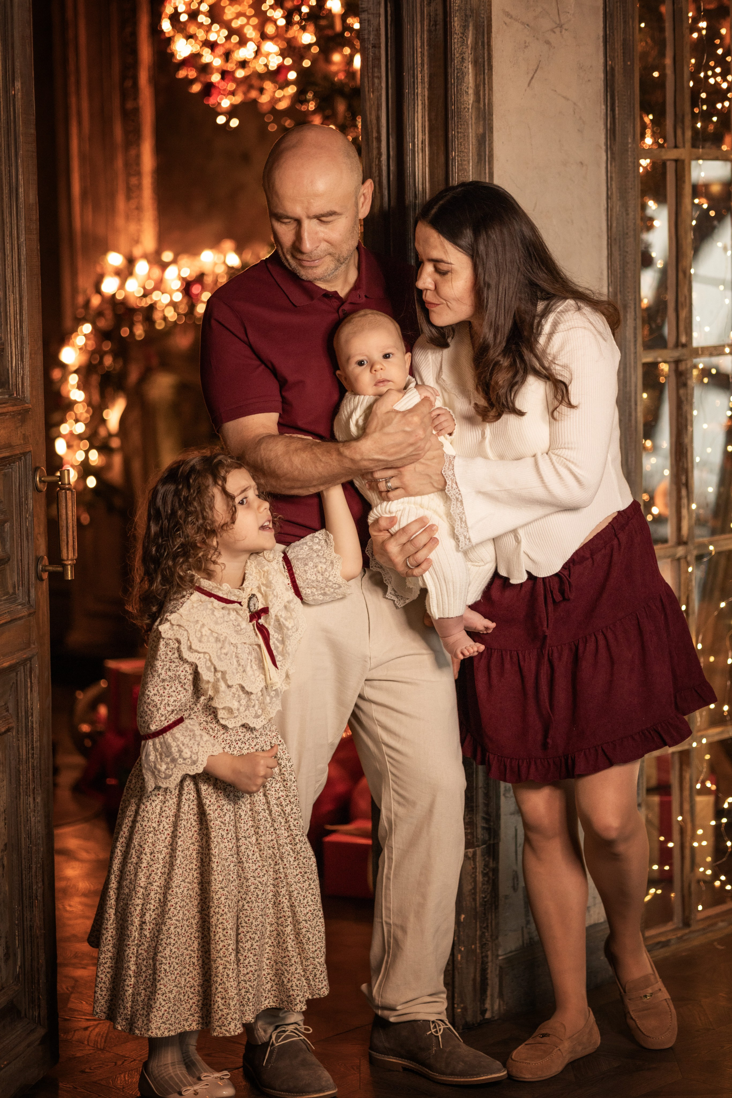 Новогодние семейные фотосессии. Семейный фотограф Дина Морозова | Москва, Московская область