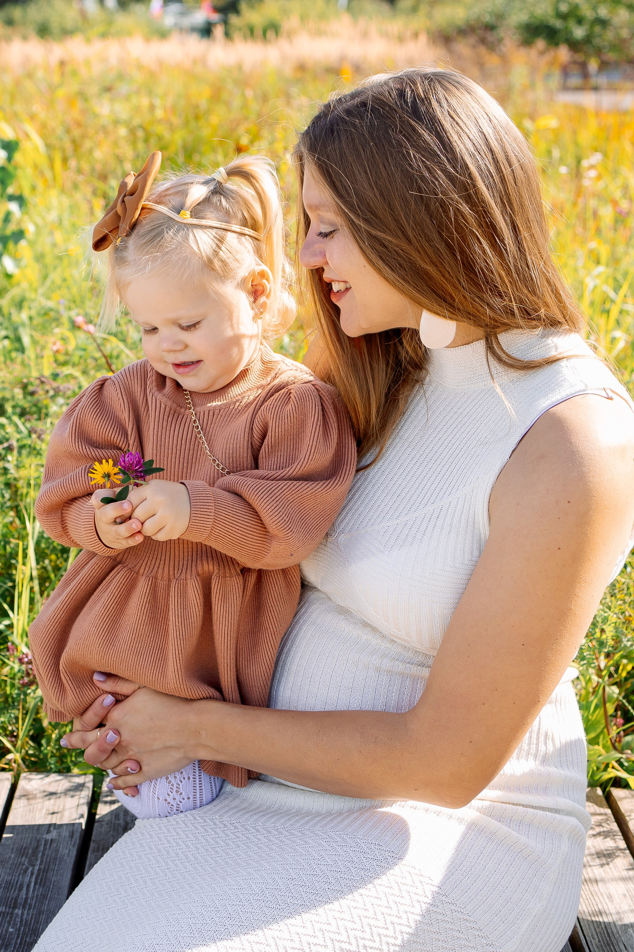 Фотосессия беременной мамы