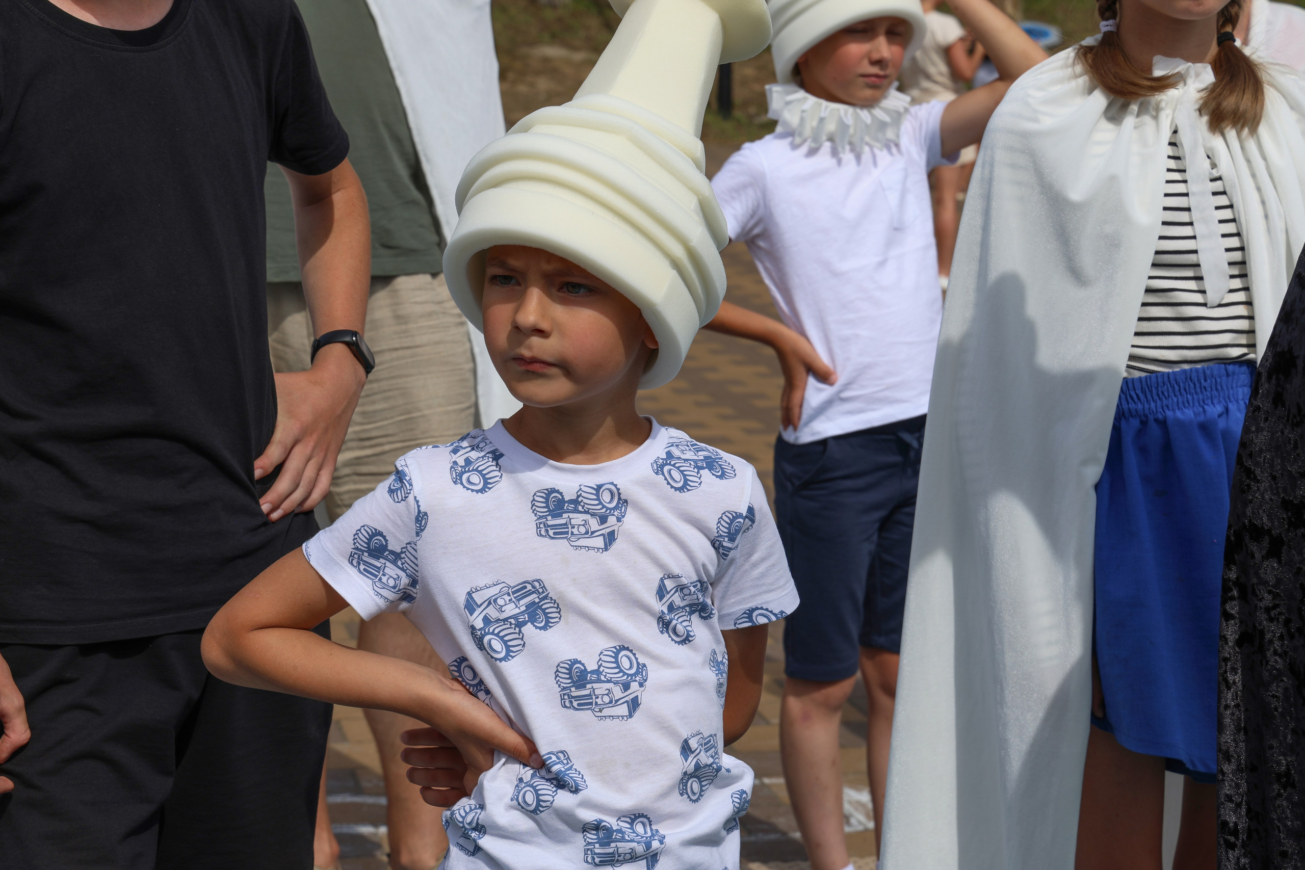 Живые шахматы. Фотограф Елена Королевич