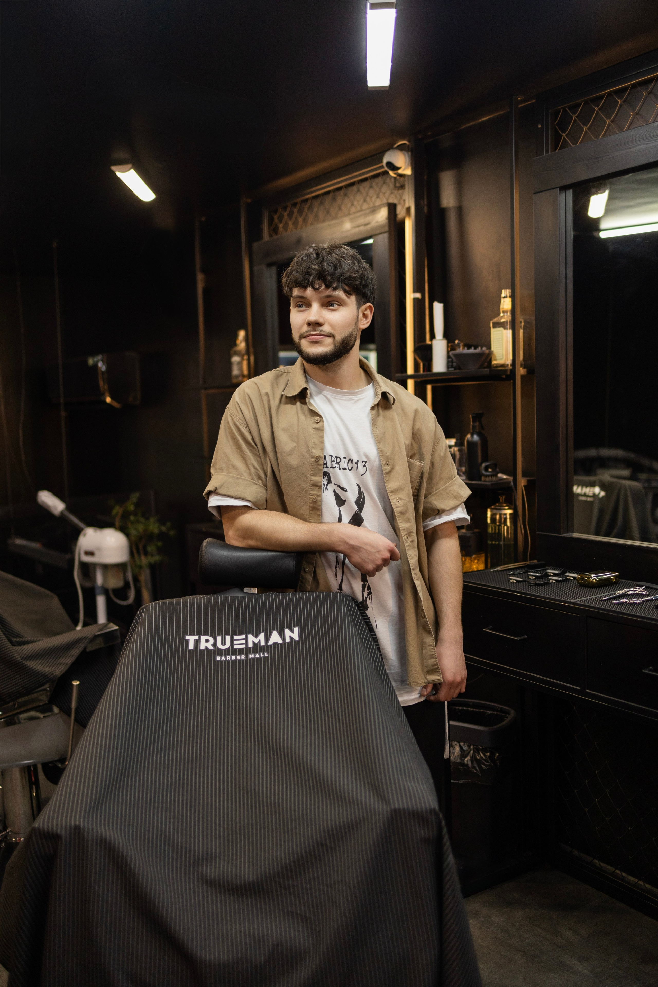 Контент съёмка для барбершопа «TRUEMAN». Фотограф Гриша Марвин