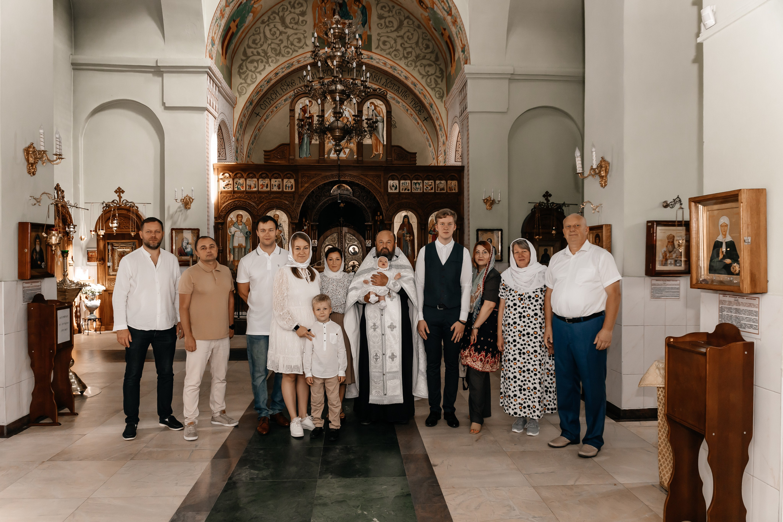 Крещение Саши. Семейный фотограф Минск Усова Ольга