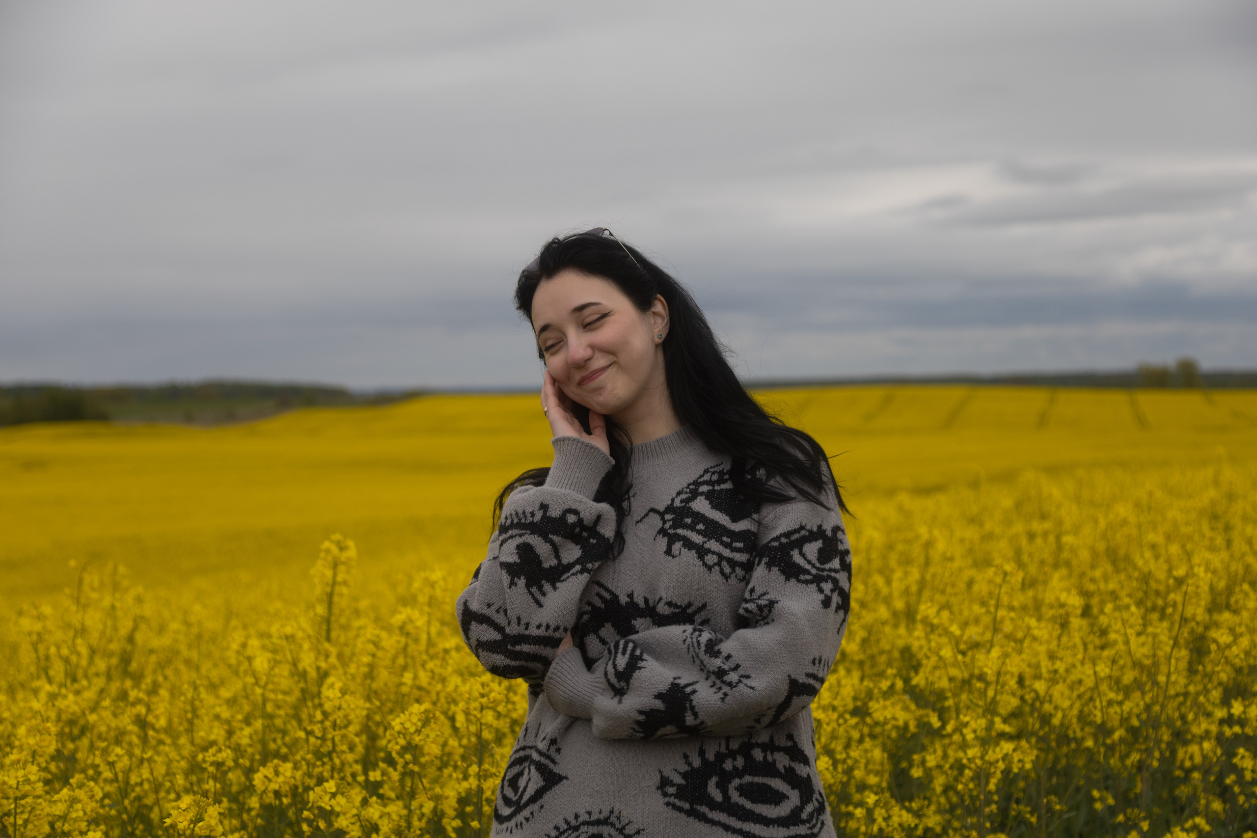 Полина Л — (Рапсовое поле). — Digital Noise —