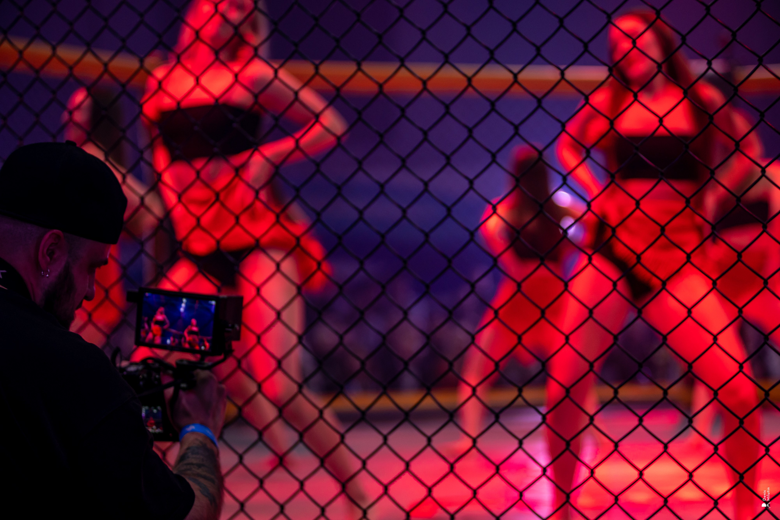 Бои в клетке «Северный Воин». Портретный фотограф Денис Милютин