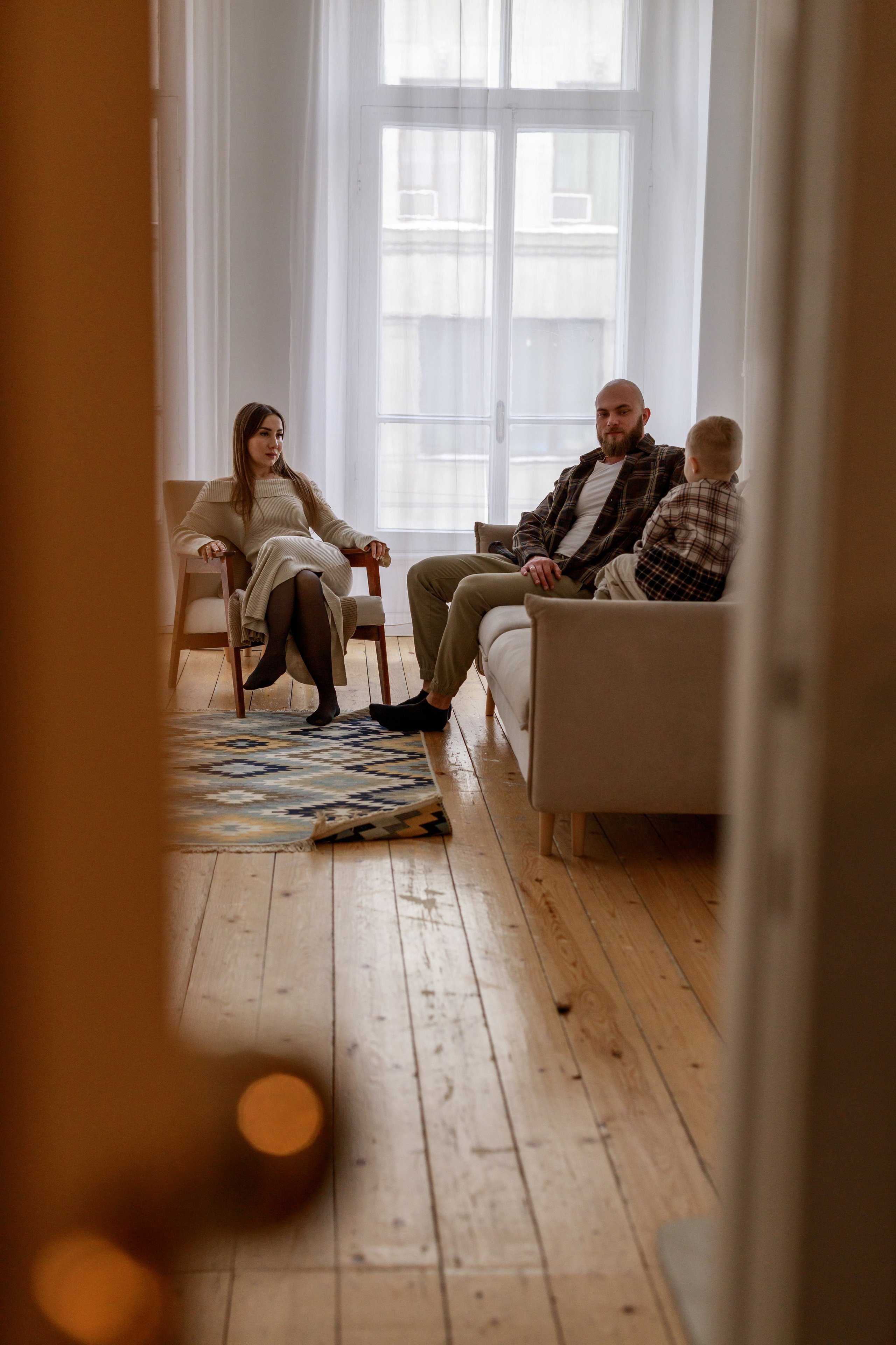 Семейная фотосессия в фотостудии Санкт-Петербург. Фотограф Санкт-Петербург Конюхова Мария