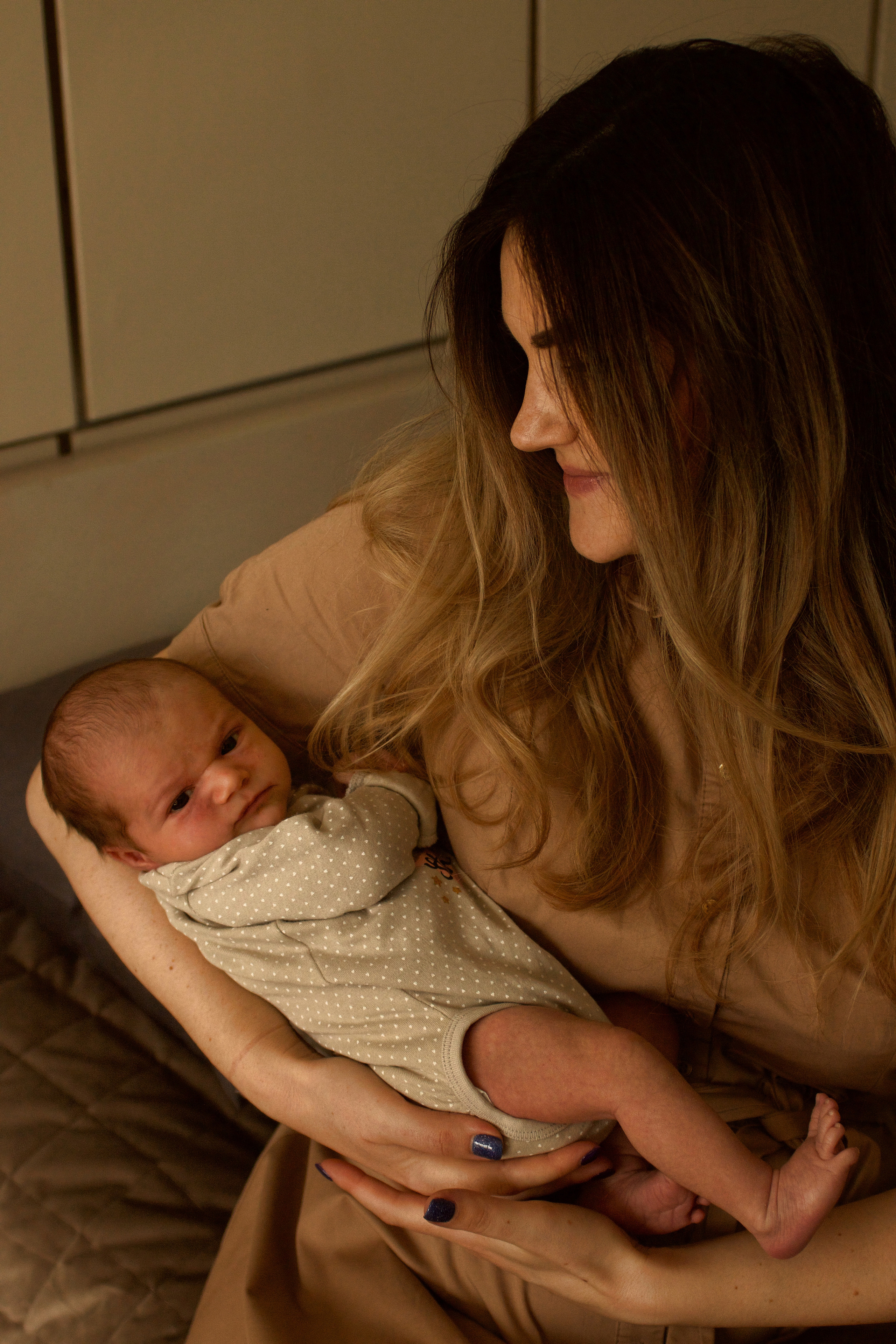 Новорожденный Артур и его семья. Мария Маркова детский и семейный фотограф в Москве