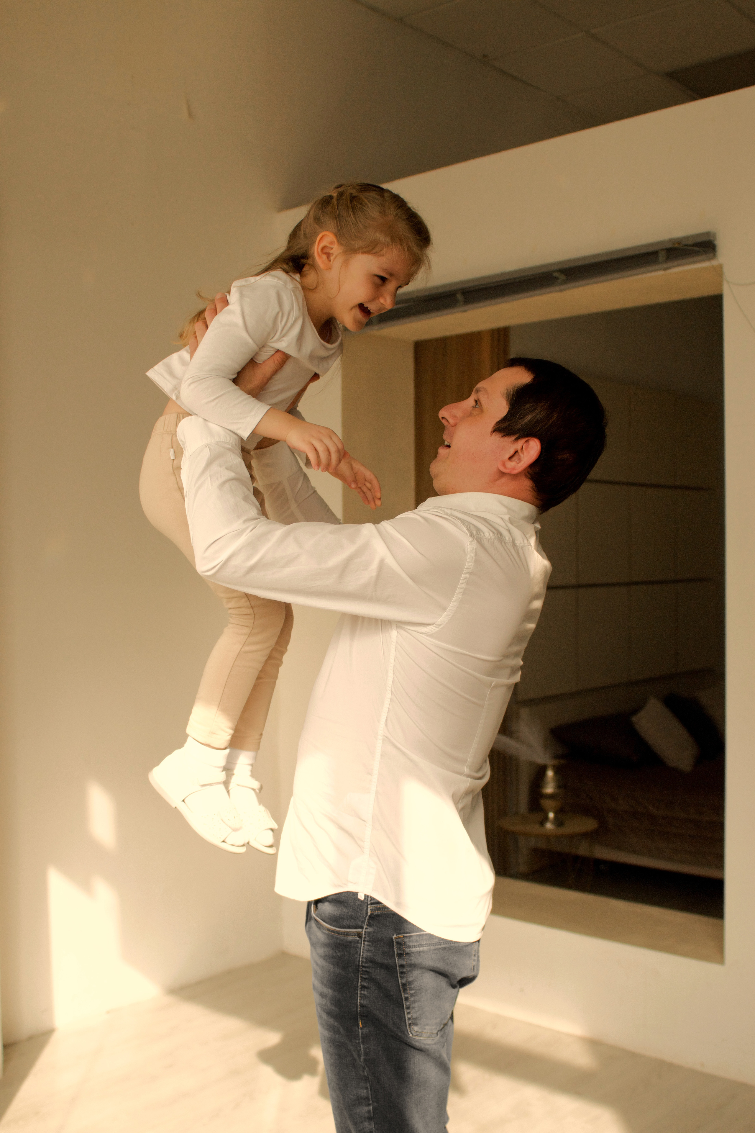 Новорожденный Артур и его семья. Мария Маркова детский и семейный фотограф в Москве