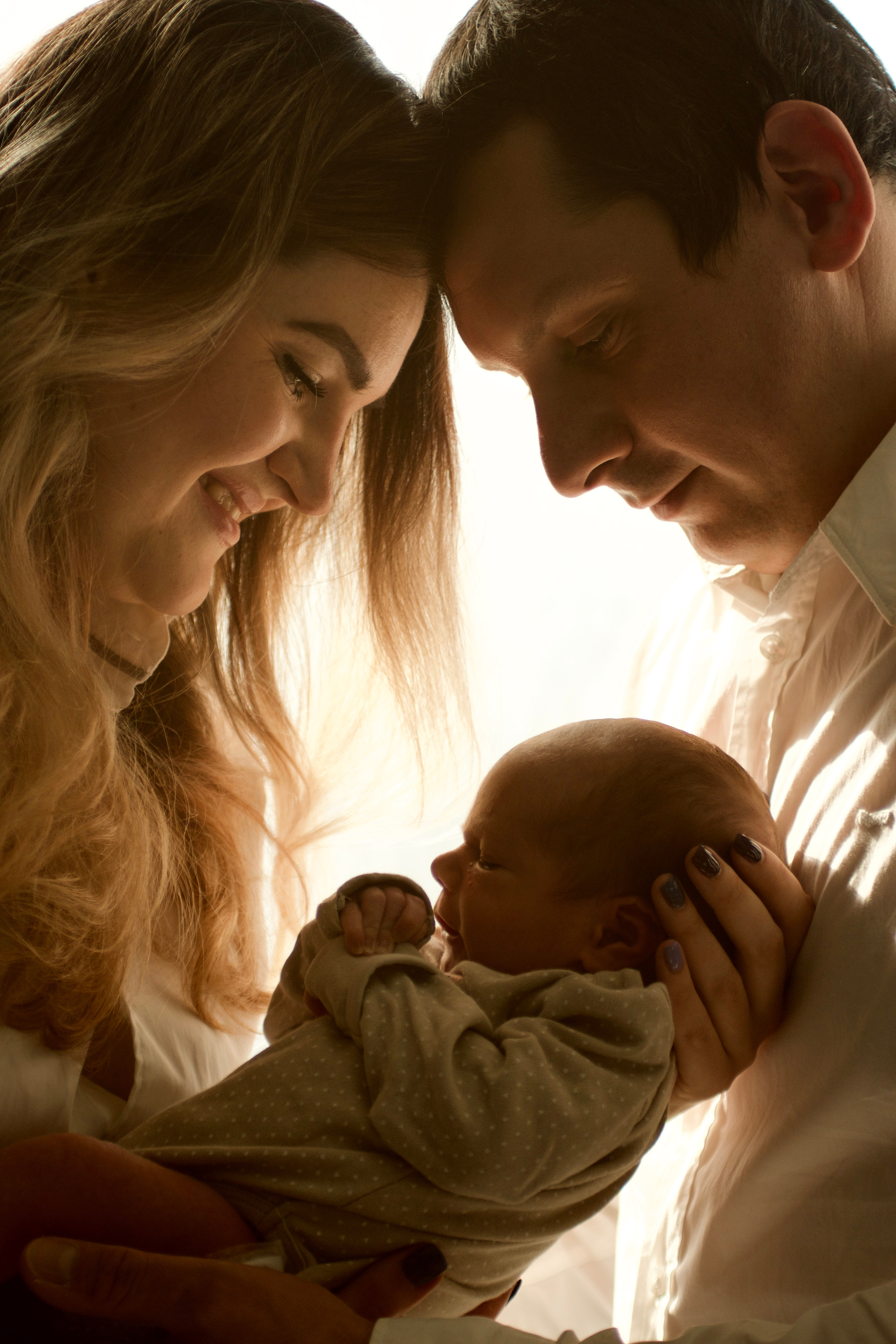 Новорожденный Артур и его семья. Мария Маркова детский и семейный фотограф в Москве