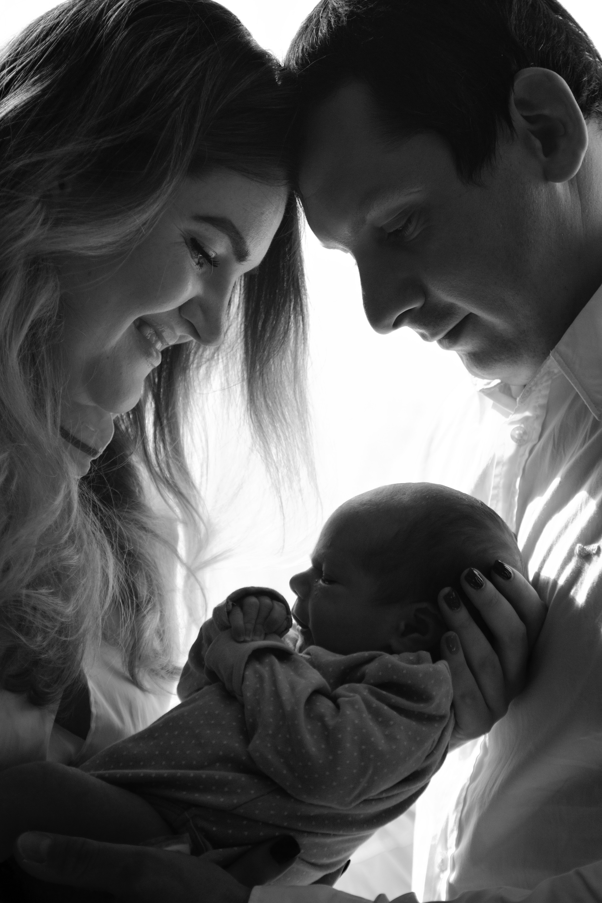 Новорожденный Артур и его семья. Мария Маркова детский и семейный фотограф в Москве