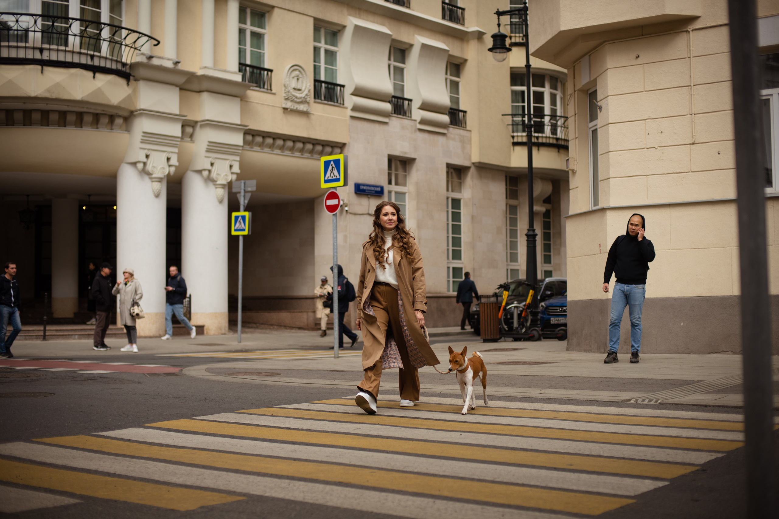 Мила и Раф. Патриаршие пруды. Фотограф-анималист, Brand-фотограф в Москве Евгения Кононенко