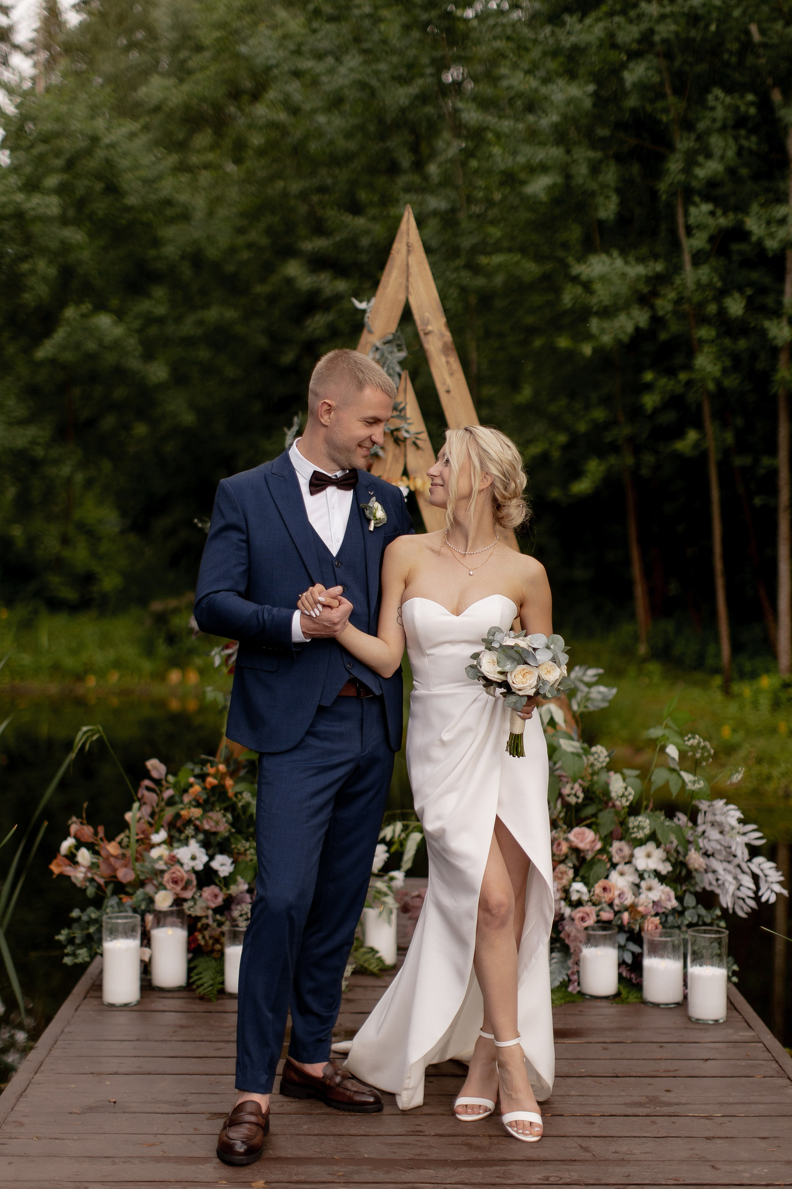 Один зонт, два сердца. Свадебный фотограф — Ефимов Сергей