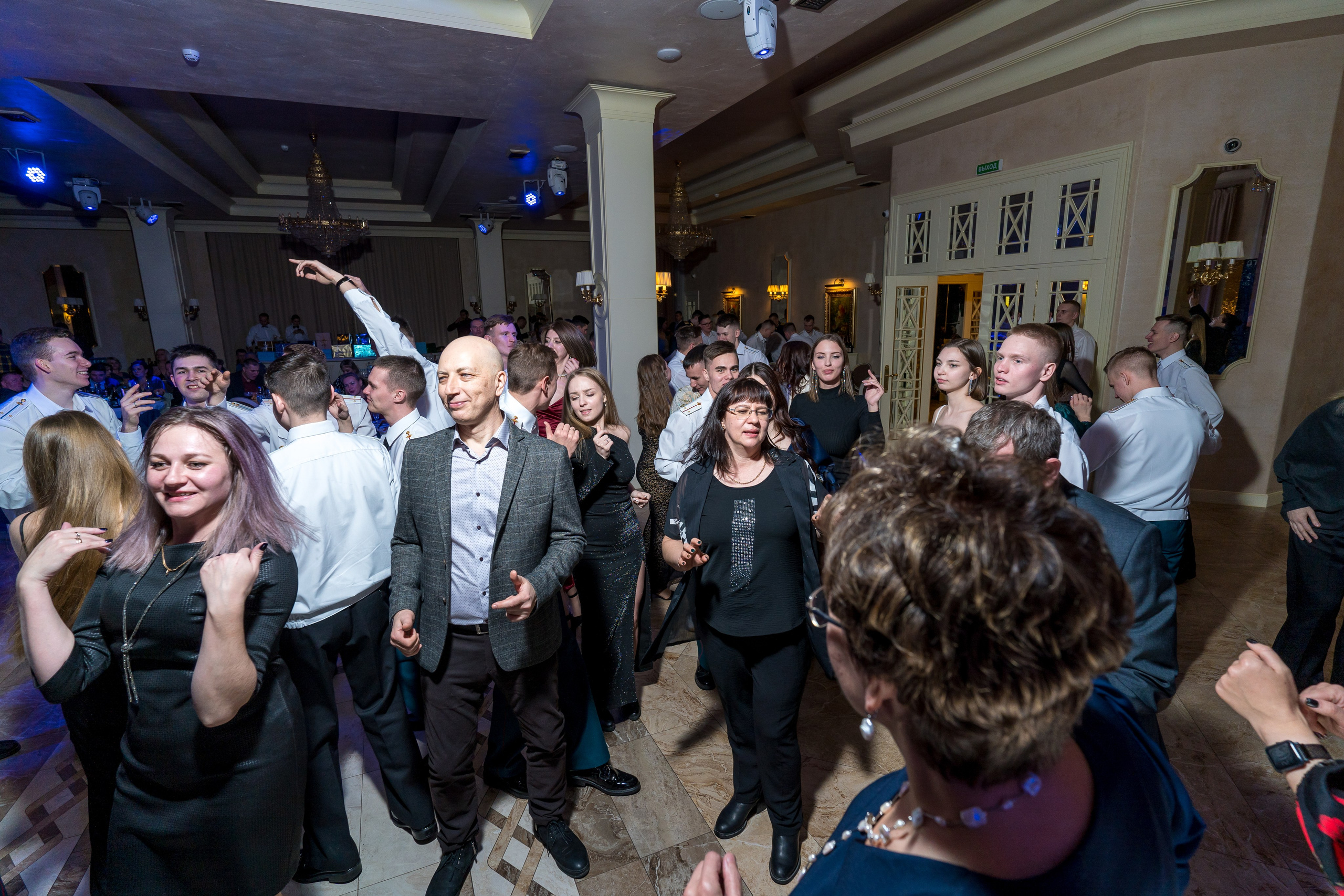 Фотосъемка выпуска военной академии и вручение дипломов