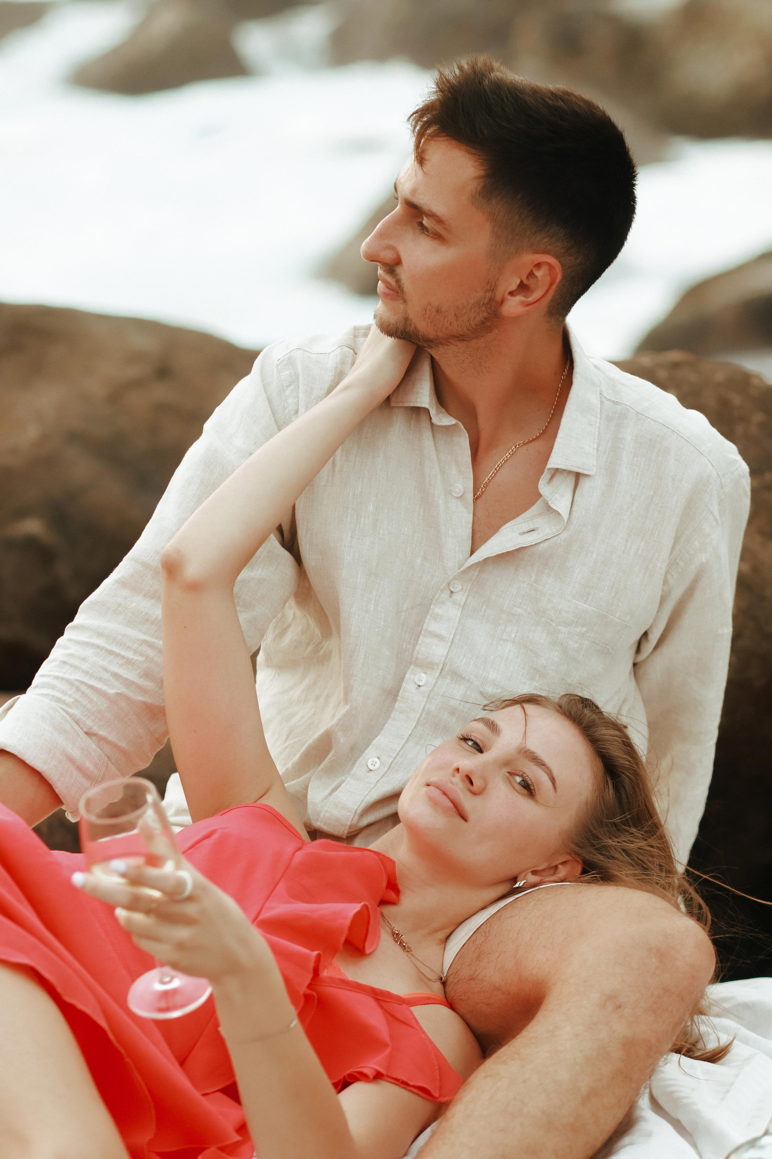 Унаватуна пляж. Фотограф на Шри-Ланке