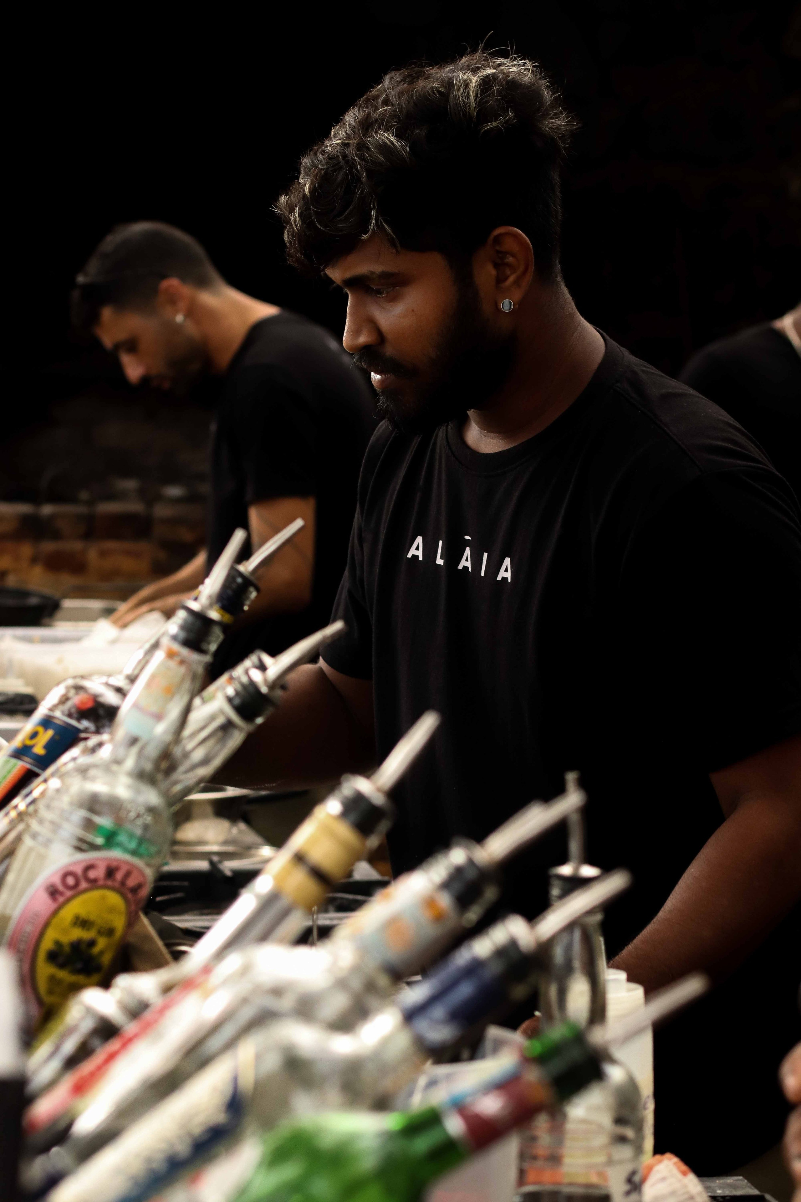 Ресторан пляж Ахангама. Фотограф на Шри-Ланке