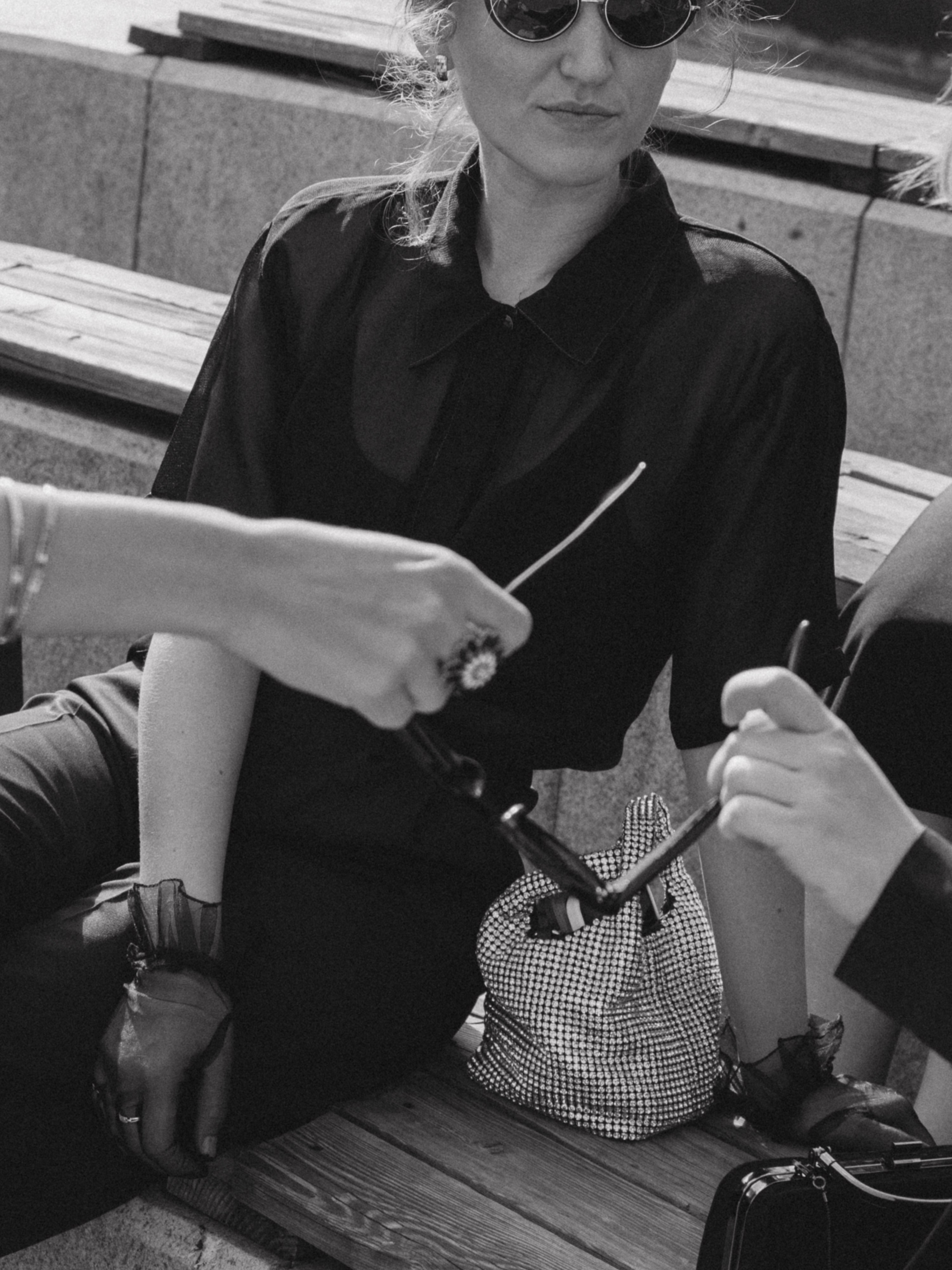 Девичник в чёрном. Фотограф в Екатеринбурге Яна Круташова