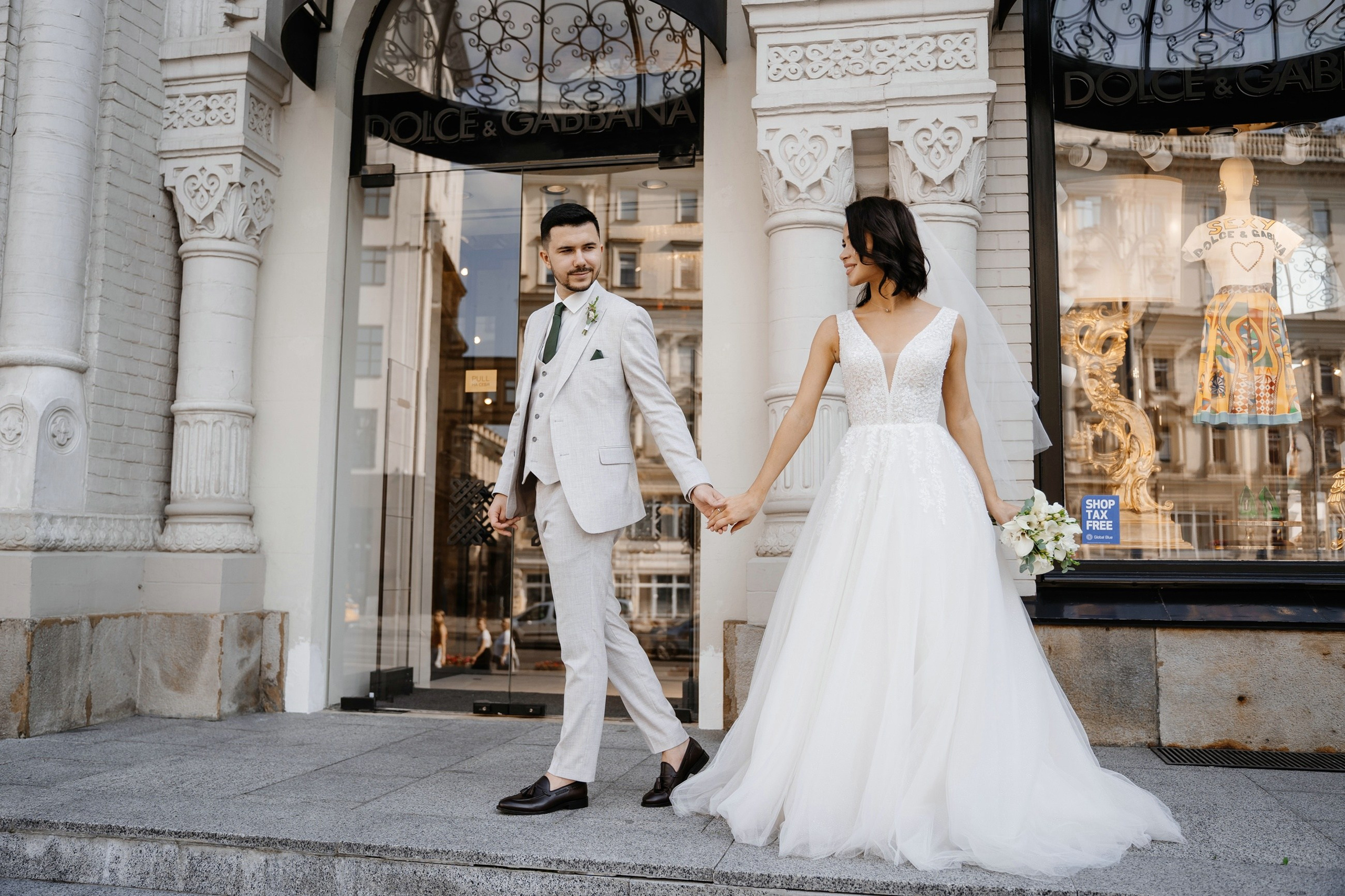 Регистрация брака в особняке Спиридонова. Свадебный и семейный фотограф в Москве Светлана Зоткина