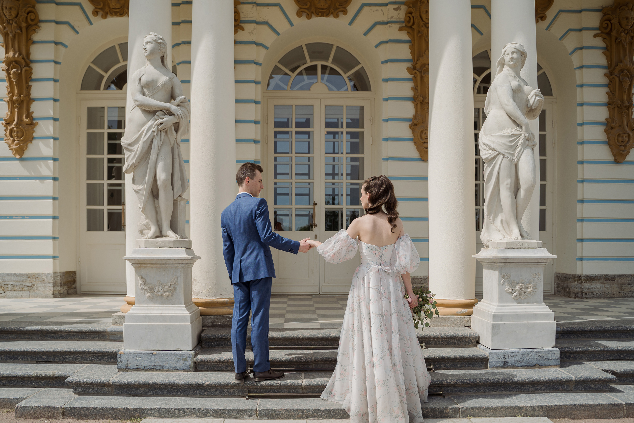 Михаил и Александра. Свадебный и семейный фотограф в Пушкине и Санкт-Петербурге Мария Филиппова