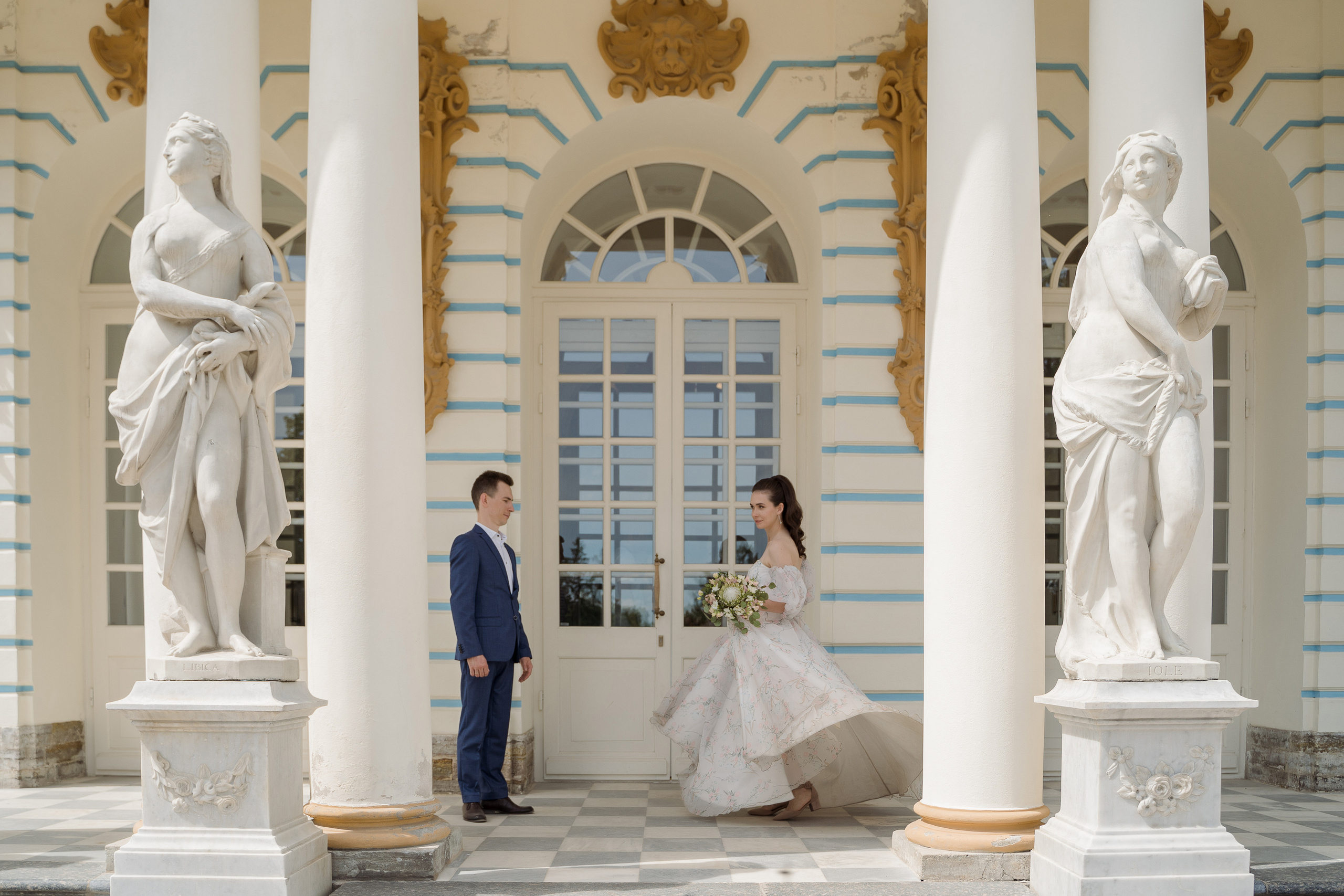 Михаил и Александра. Свадебный и семейный фотограф в Пушкине и Санкт-Петербурге Мария Филиппова