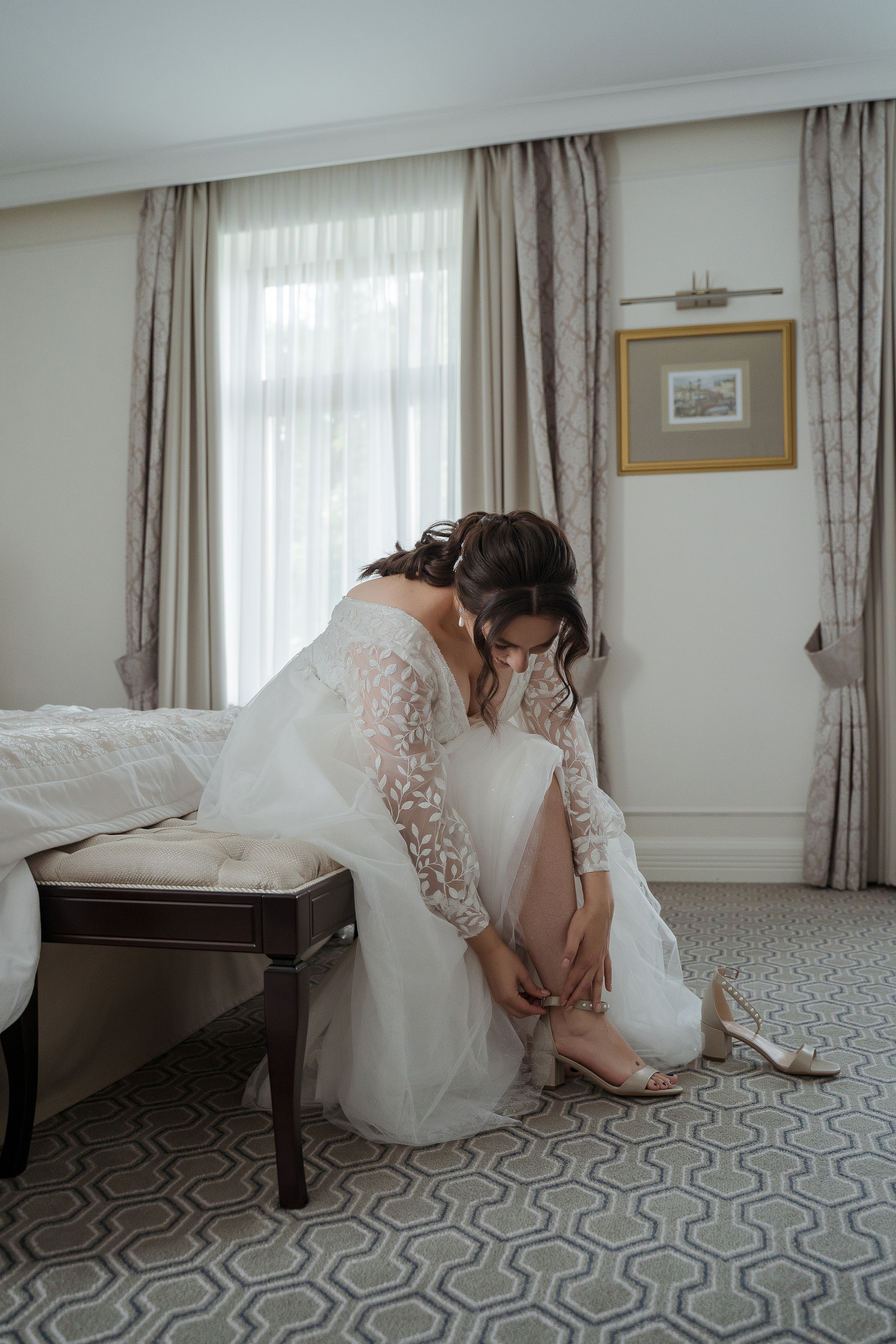 Свадьба в Пушкине. Сборы в отеле Tsar Palace. Свадебный и семейный фотограф в Пушкине и Санкт-Петербурге Мария Филиппова