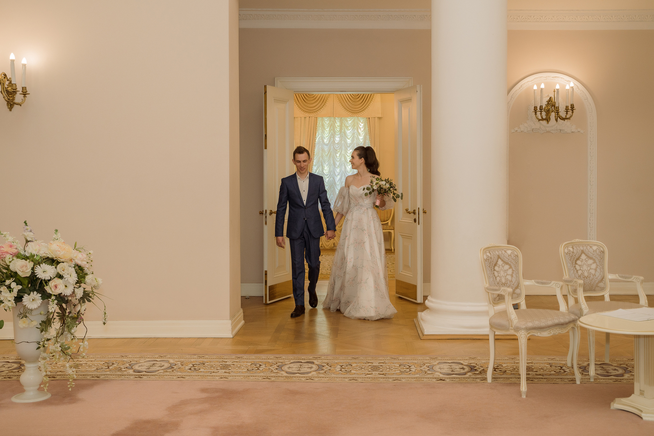 Михаил и Александра. Свадебный и семейный фотограф в Пушкине и Санкт-Петербурге Мария Филиппова