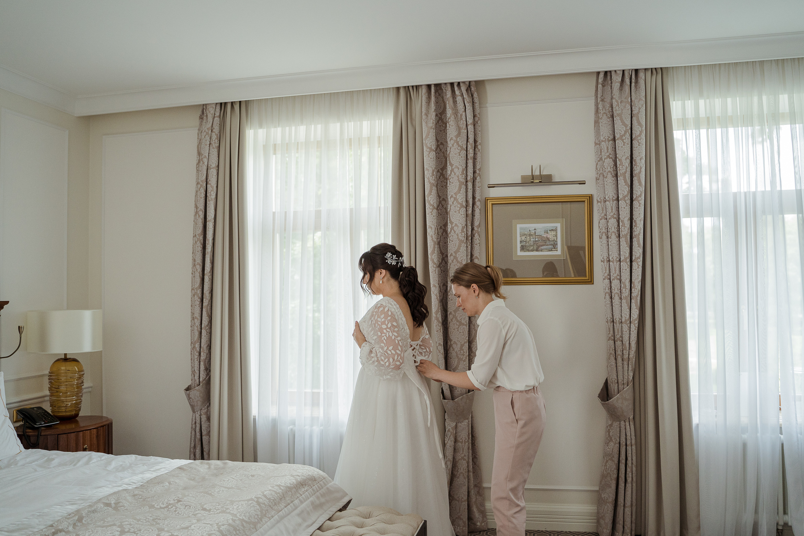 Свадьба в Пушкине. Сборы в отеле Tsar Palace. Свадебный и семейный фотограф в Пушкине и Санкт-Петербурге Мария Филиппова