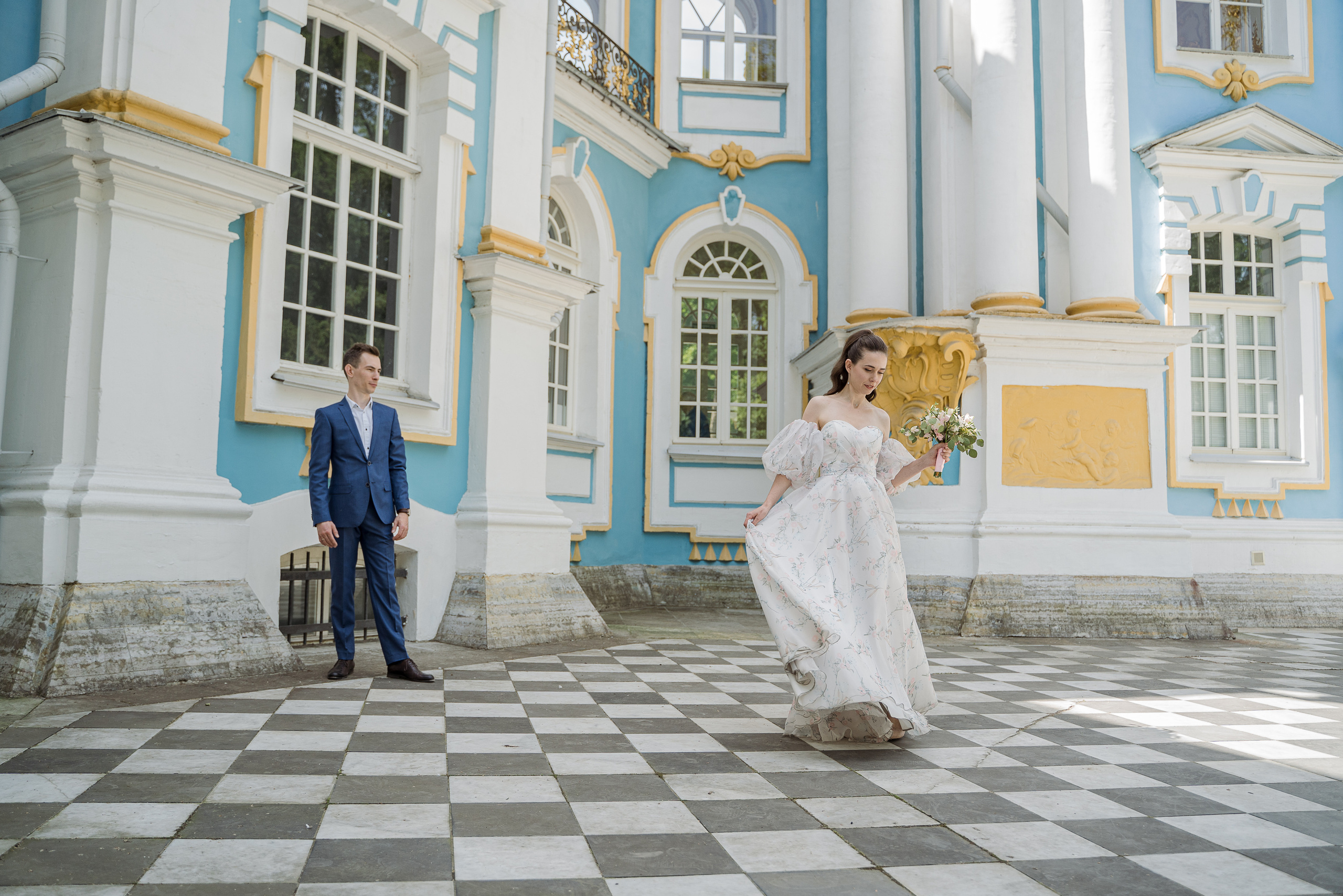 Михаил и Александра. Свадебный и семейный фотограф в Пушкине и Санкт-Петербурге Мария Филиппова