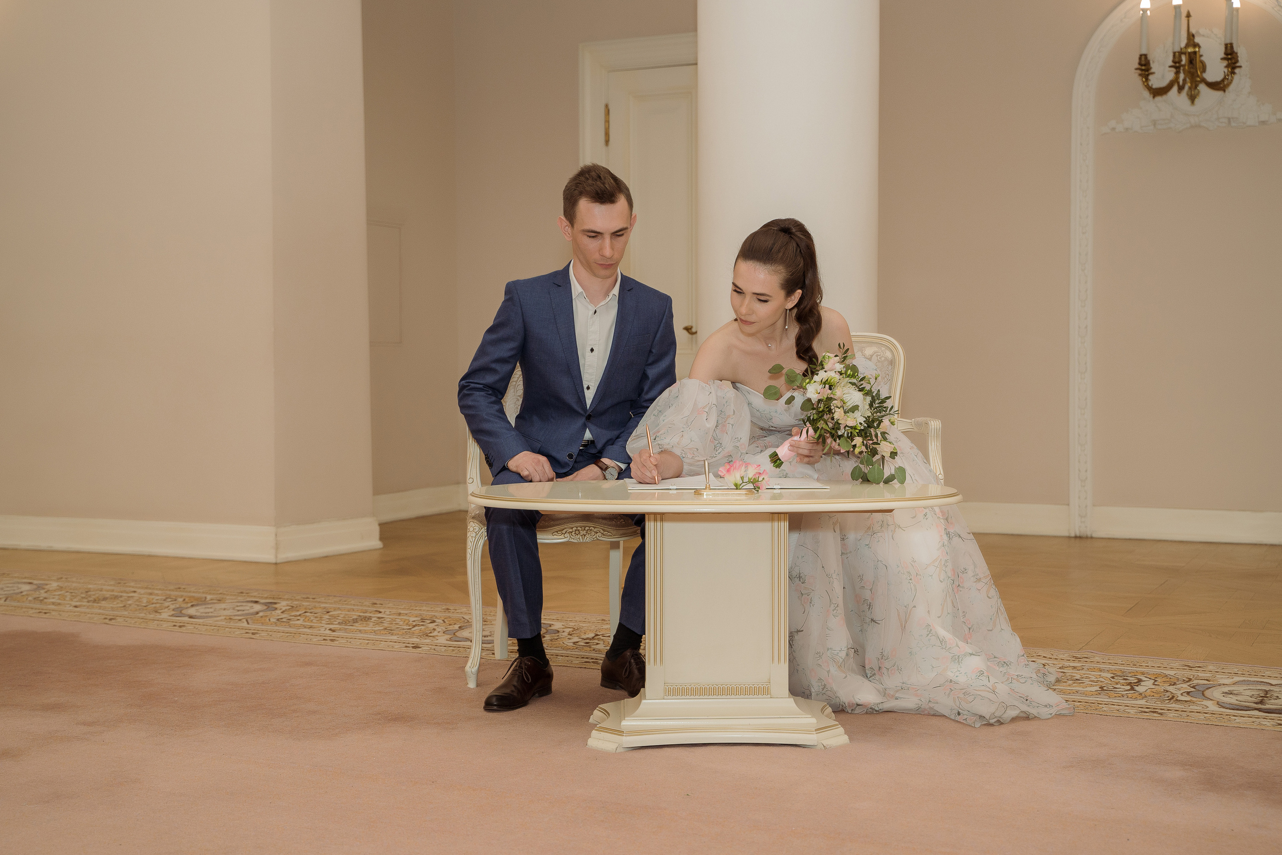 Михаил и Александра. Свадебный и семейный фотограф в Пушкине и Санкт-Петербурге Мария Филиппова