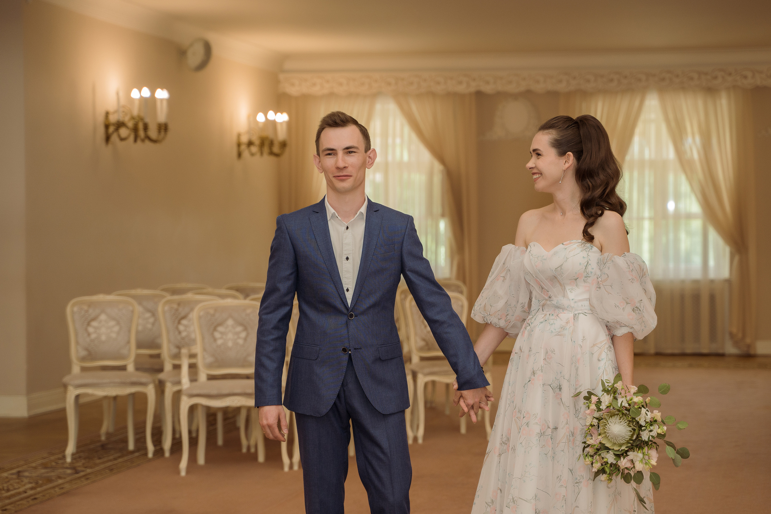 Михаил и Александра. Свадебный и семейный фотограф в Пушкине и Санкт-Петербурге Мария Филиппова