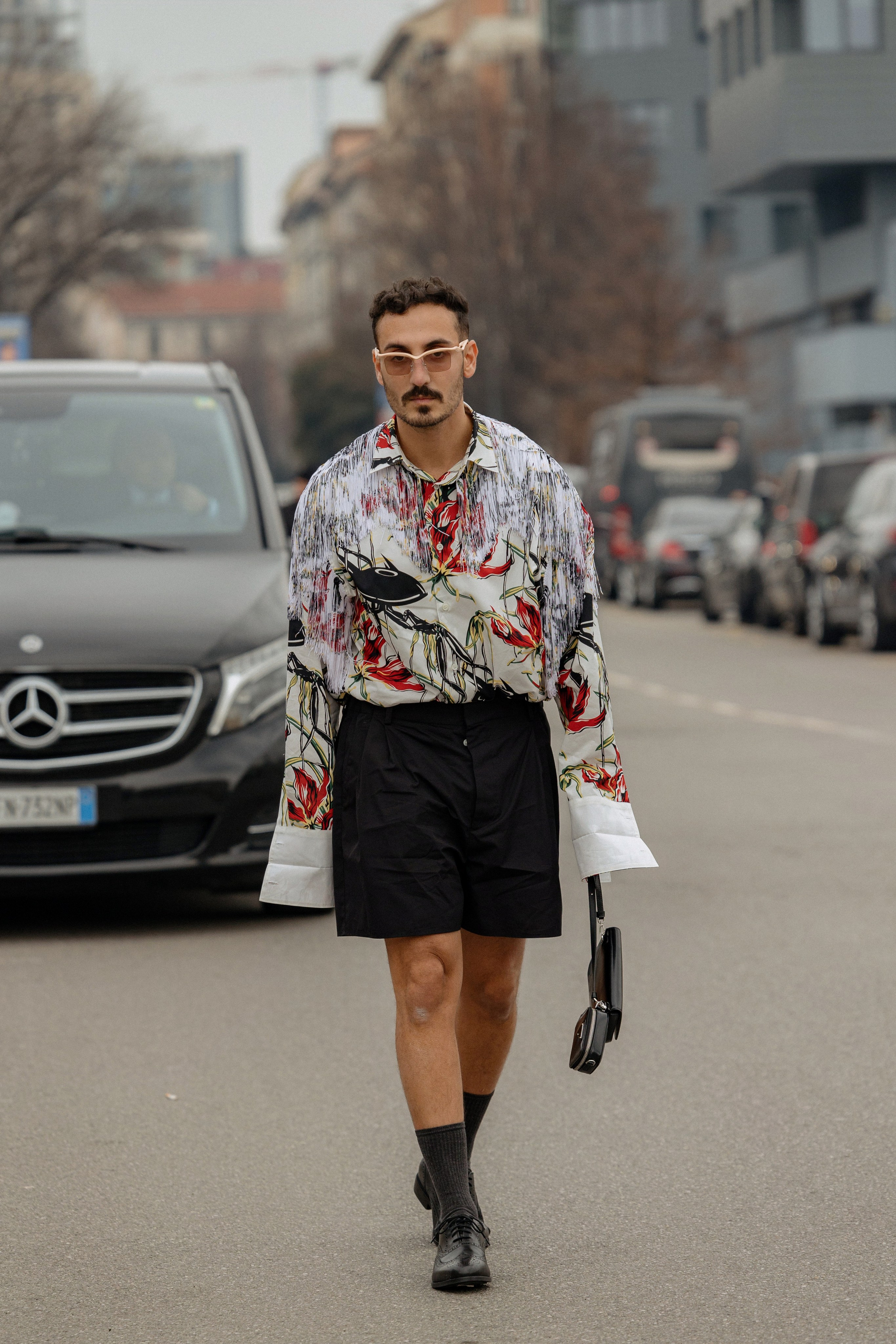 Milan Mens fashion week FW 24/25 PRADA. Photographer in Milan Ivan Goncharov