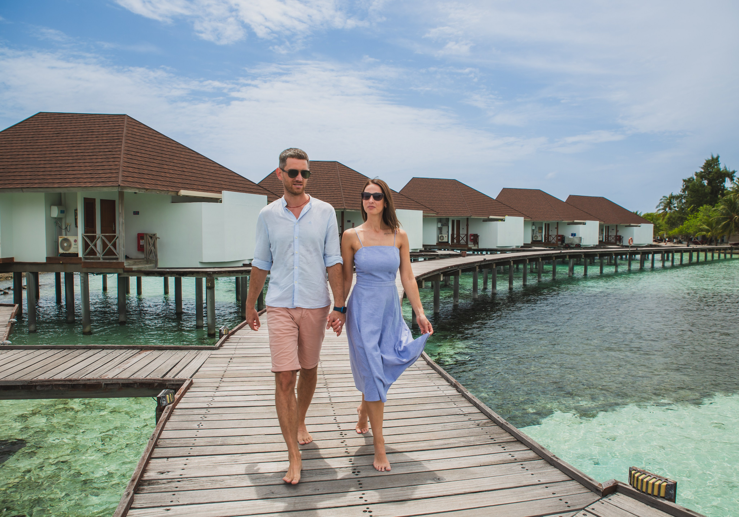 Love story. Photographer in Maldives