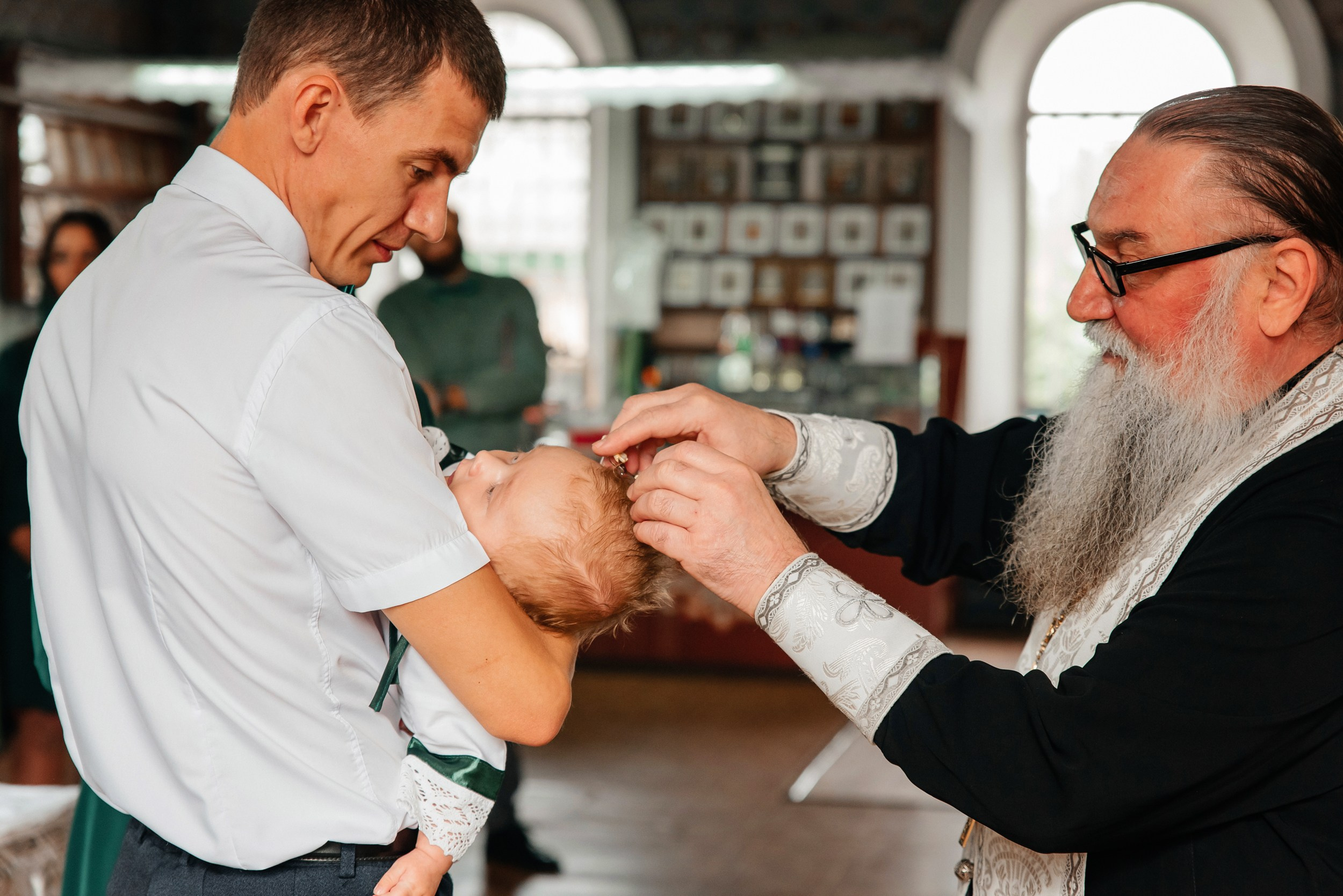 Крещение Георгия. Свадебный и семейный фотограф в Туле Анастасия Чаликова