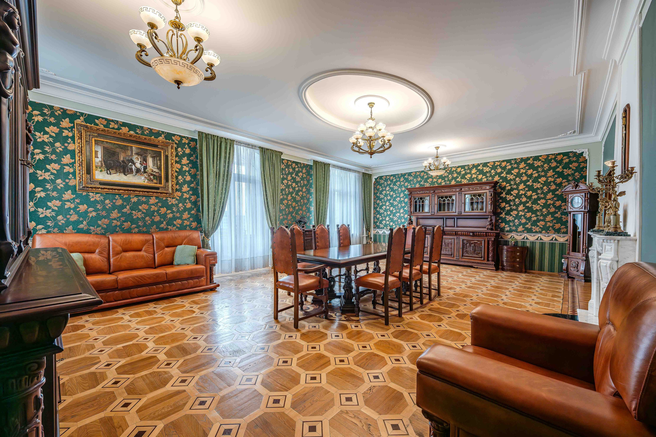 Профессиональная интерьерная фотосъемка квартиры для сдачи в аренду в центре Москвы.