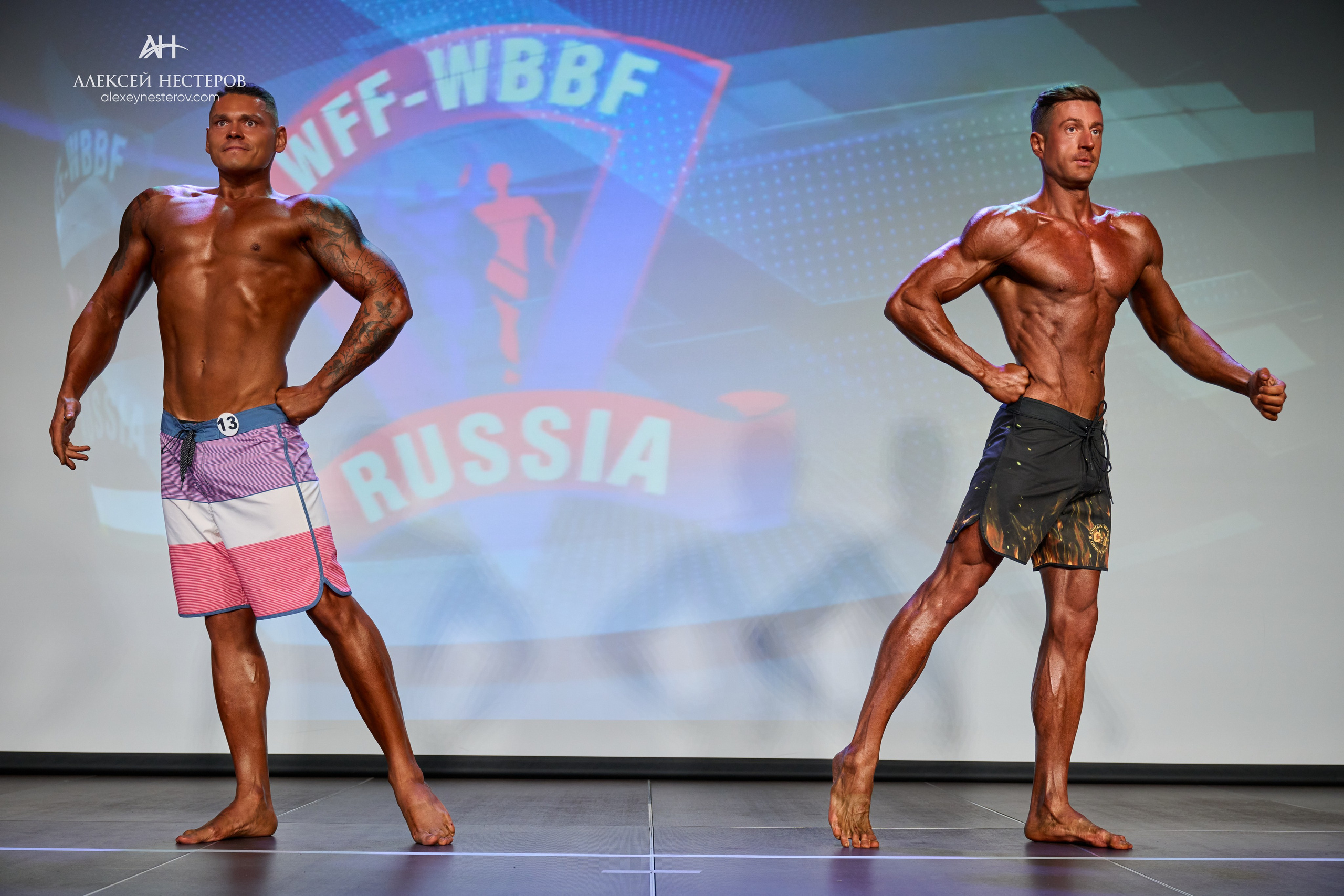 Фото с турнира «Прометей 2, WFF-WBBF Russia» 26 октября 2025. Спортивный фитнес фотограф Алексей Нестеров
