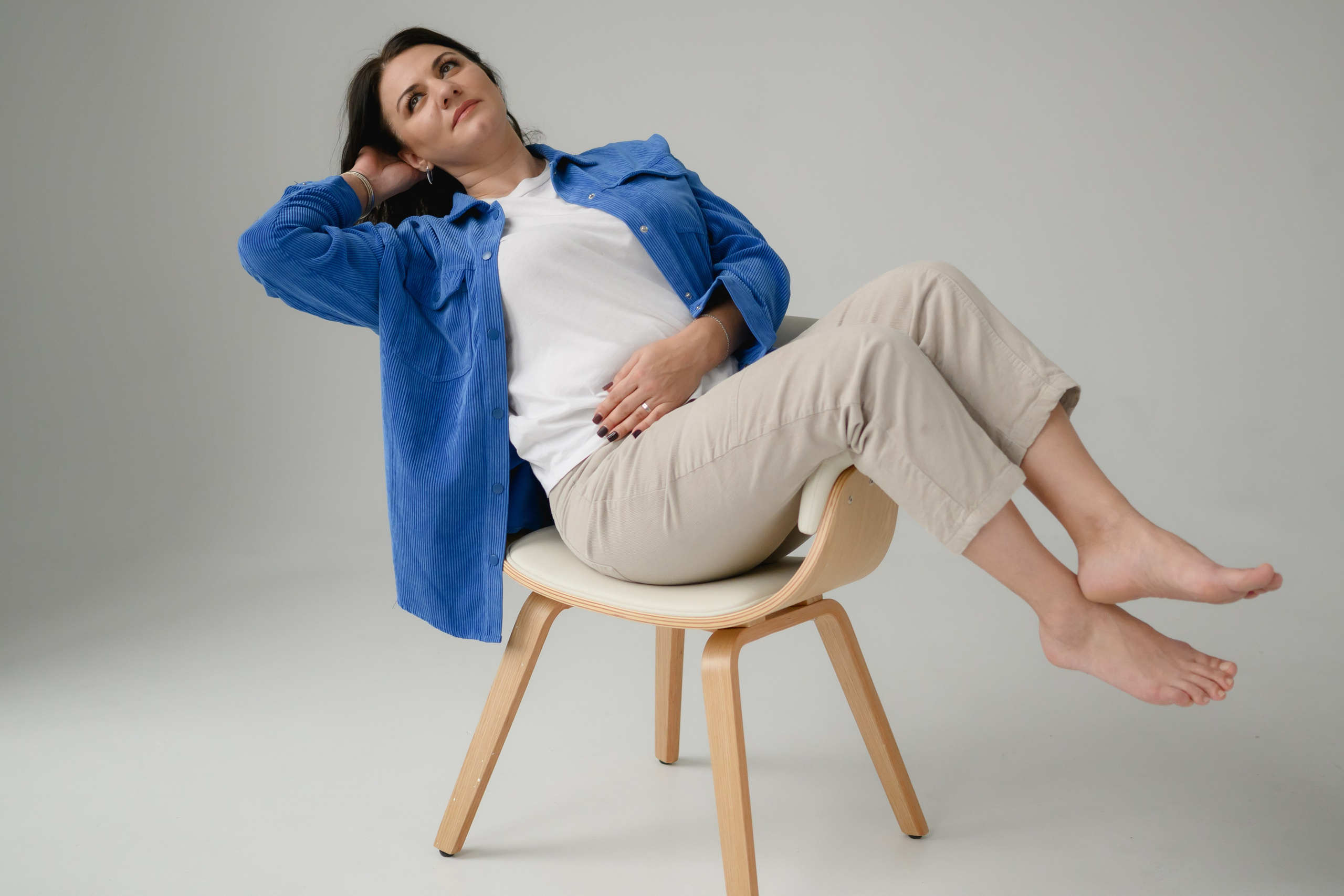 Студийная съёмка девушки