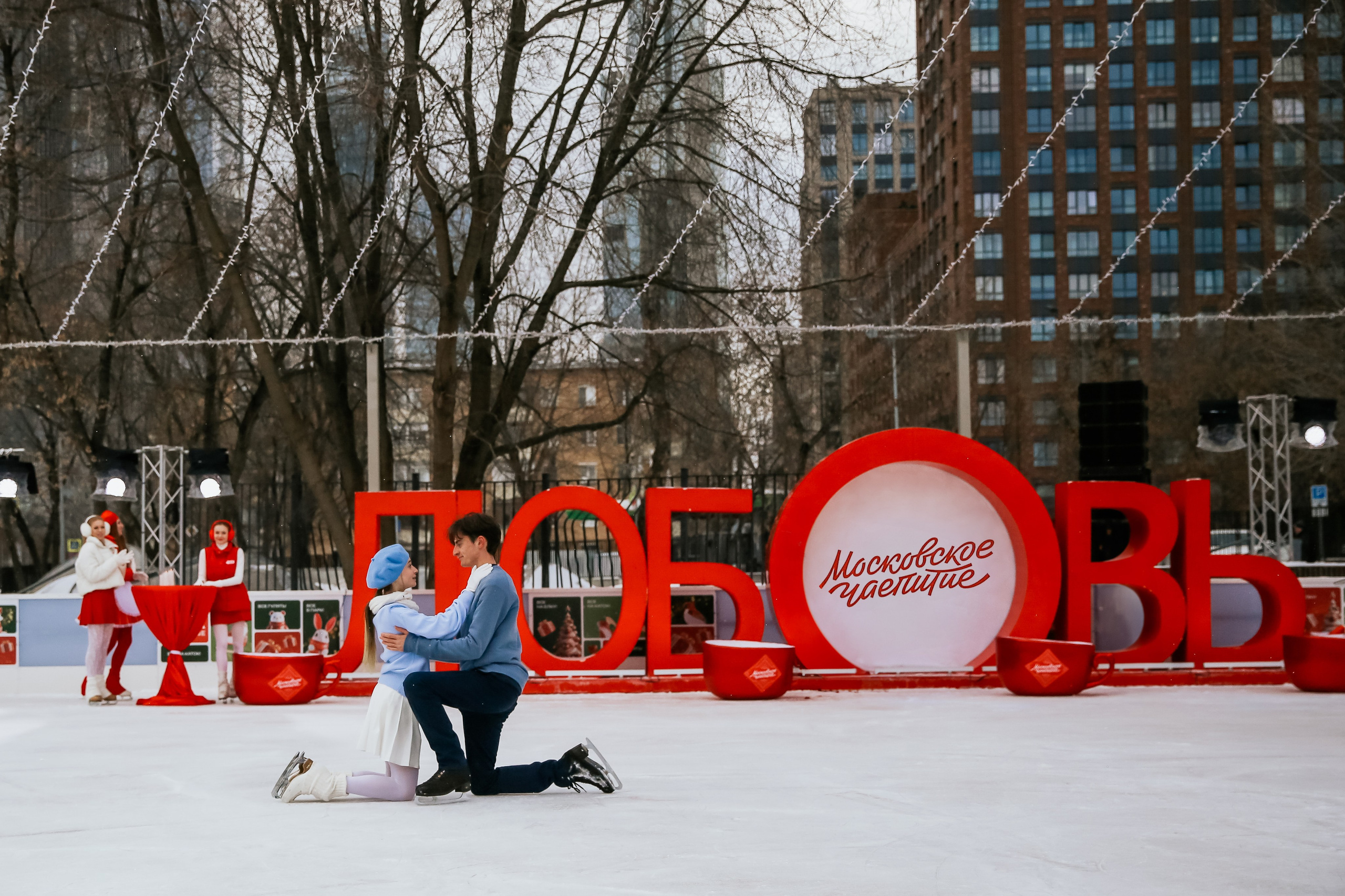 Ледовое шоу Сити каток Московское Чаепитие. Фотограф и видеограф Анна Домашенко