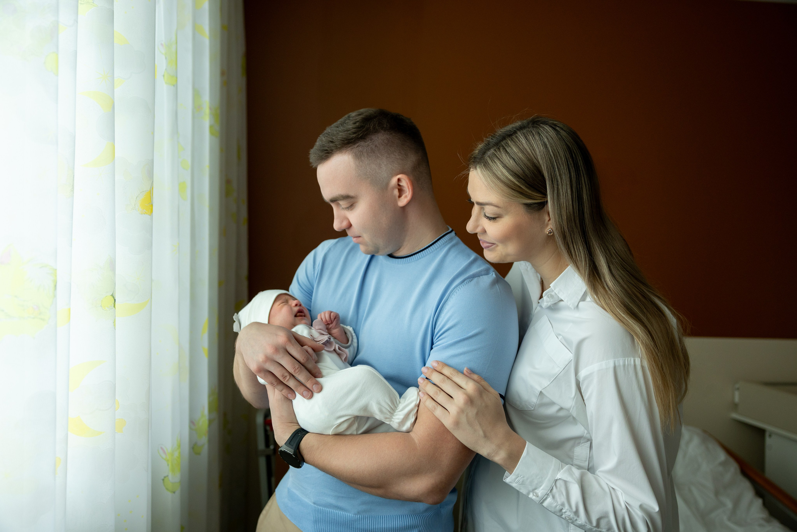 Выписка из роддома. Семейный и детский фотограф в Москве Орешина Юлия