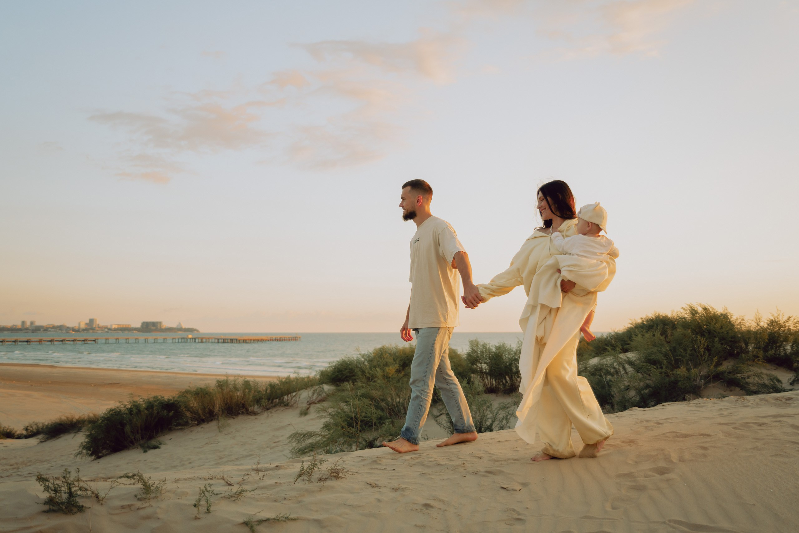 Семейная сьемка в Анапе. Фотограф и Видеограф Анапа, Новороссийск, Краснодар. Алина и Женя