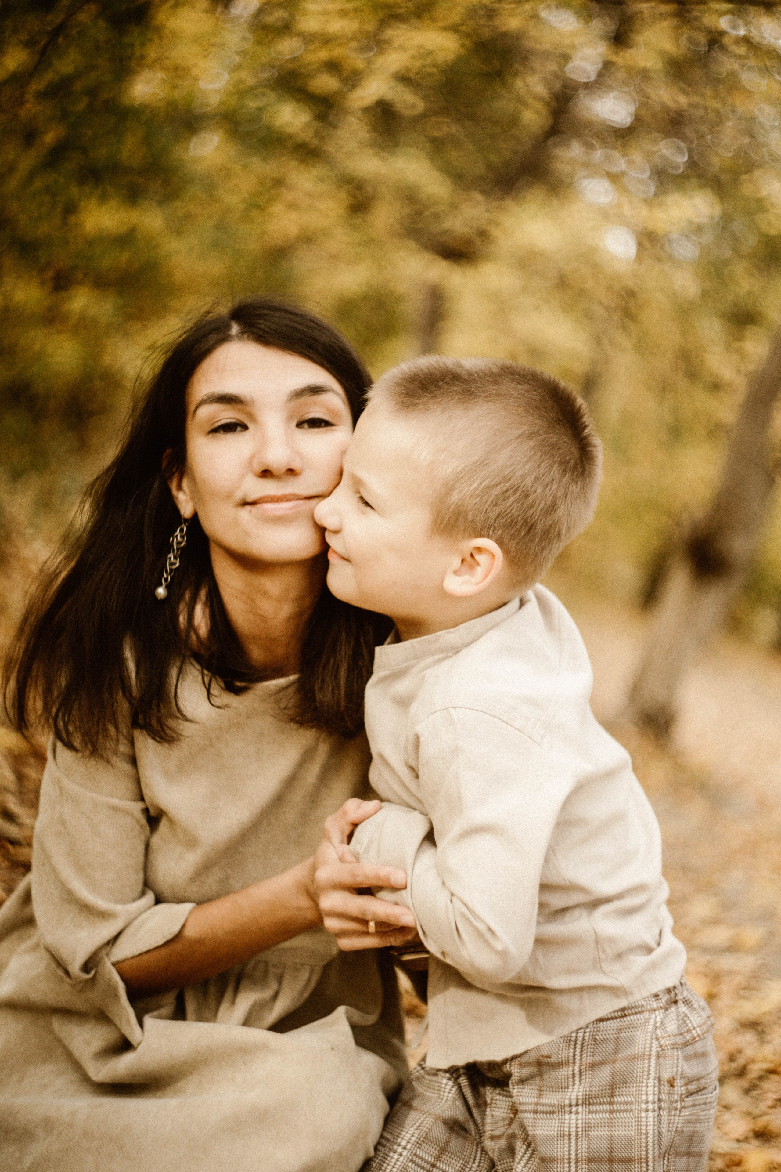 Земснаряд осенний. Фотограф в Нижнем Новгороде