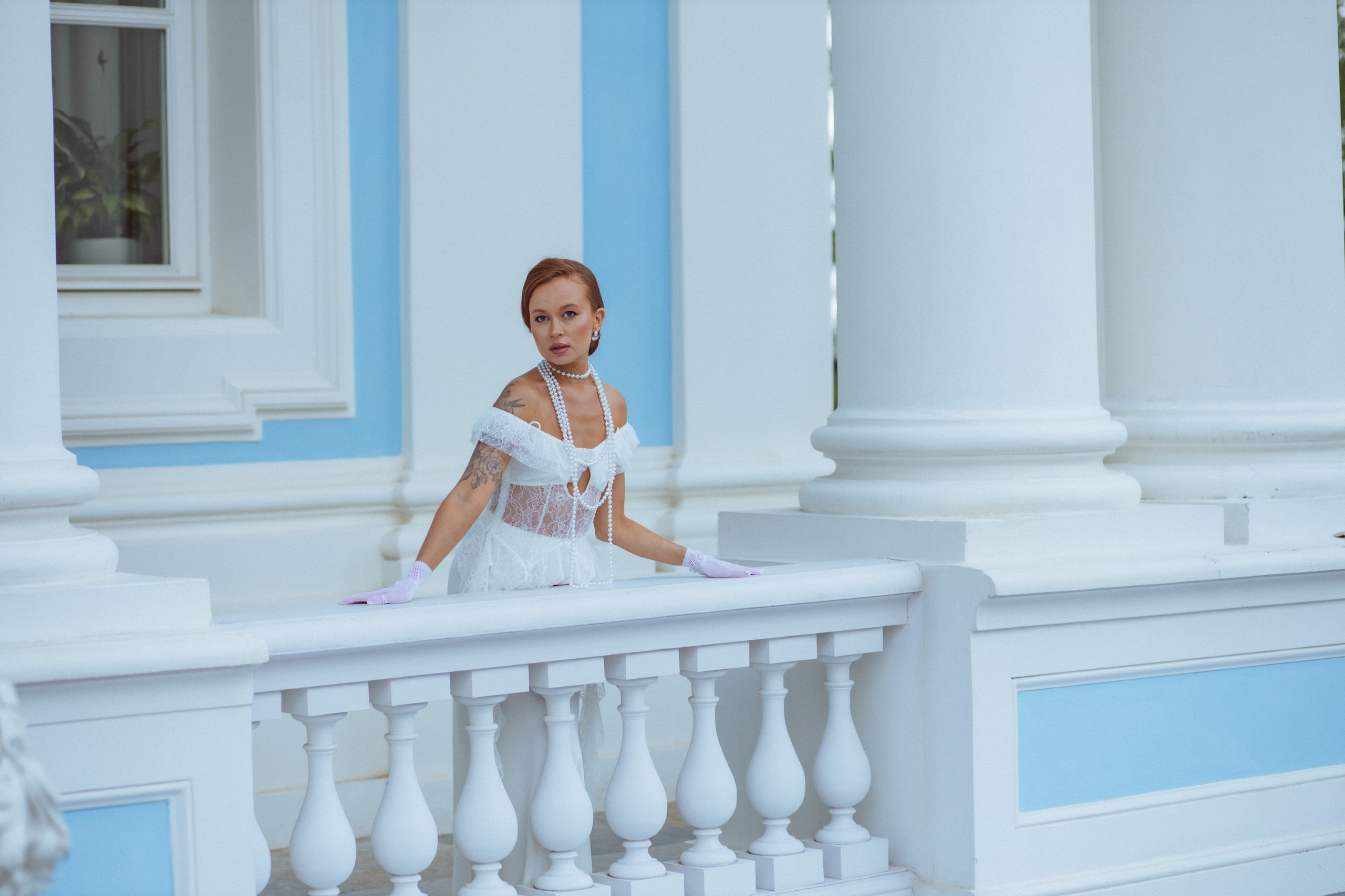 Фотосессия в парке летом Ораниенбаум