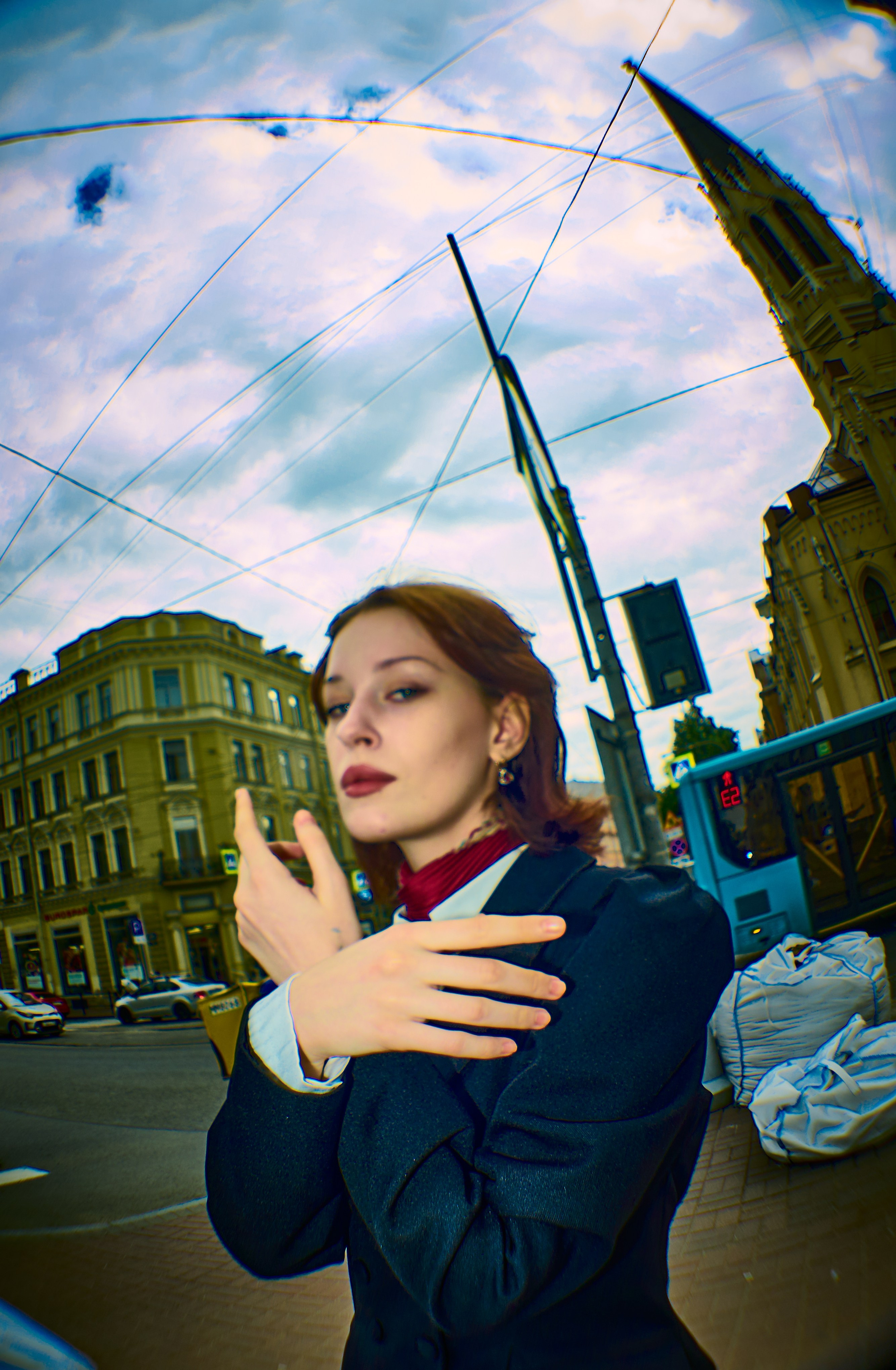 Готическая фотосессия для Агаты