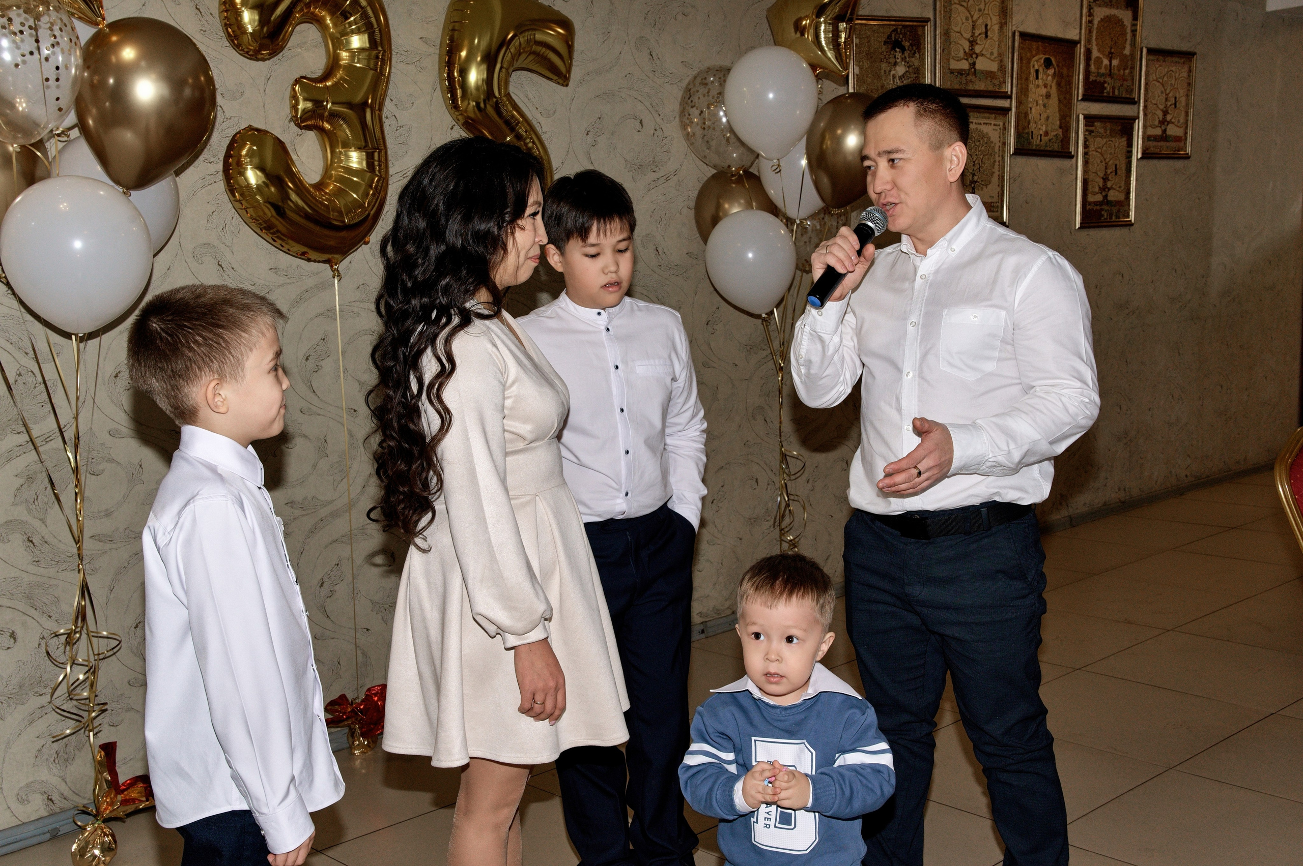 Фотосессия юбилея для Ольги