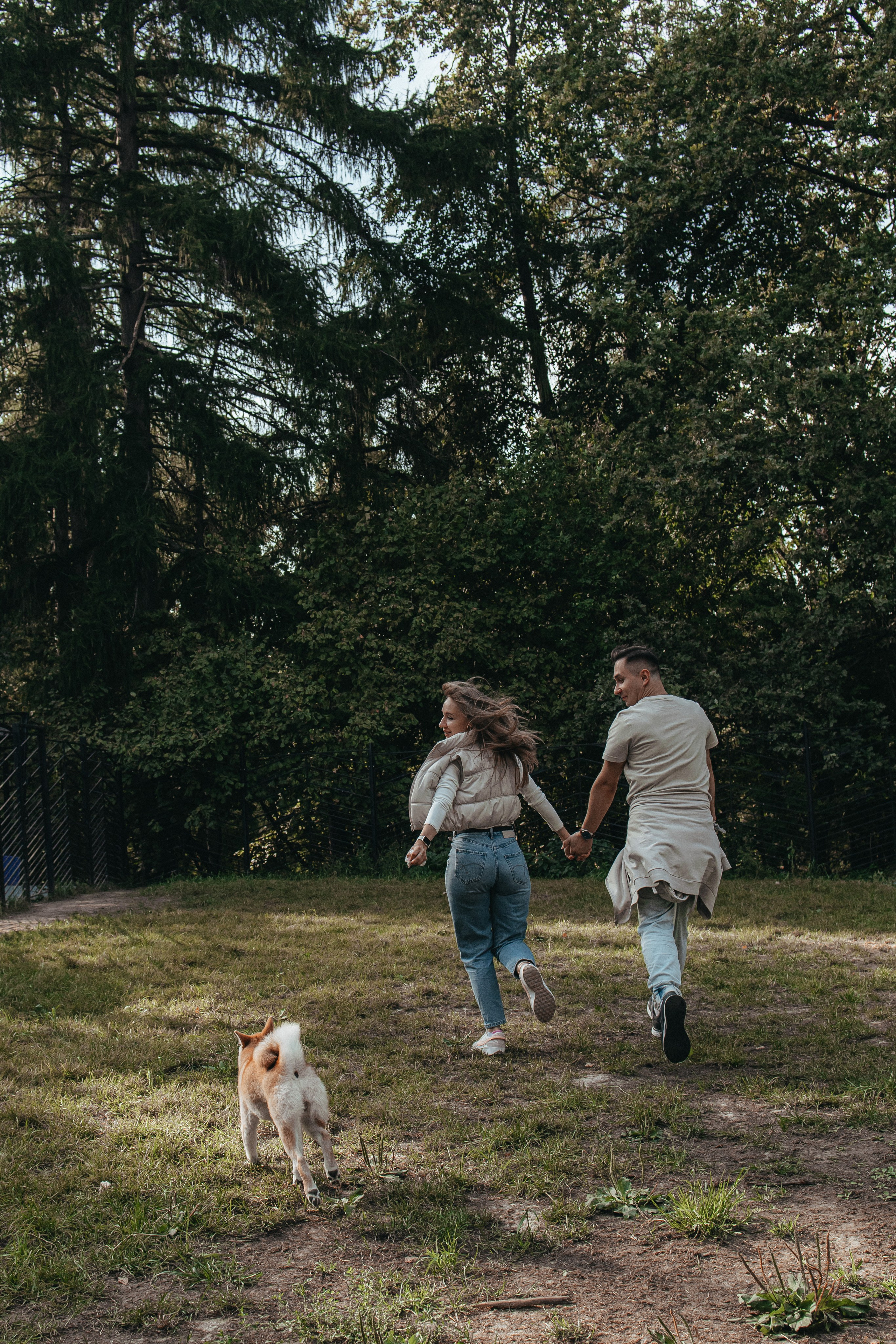 Фотосессия с собакой для Светы, Сергея и их любимчика Апи. Семейный фотограф в Москве, Щелково, Фрязино _ Виктория Степанова